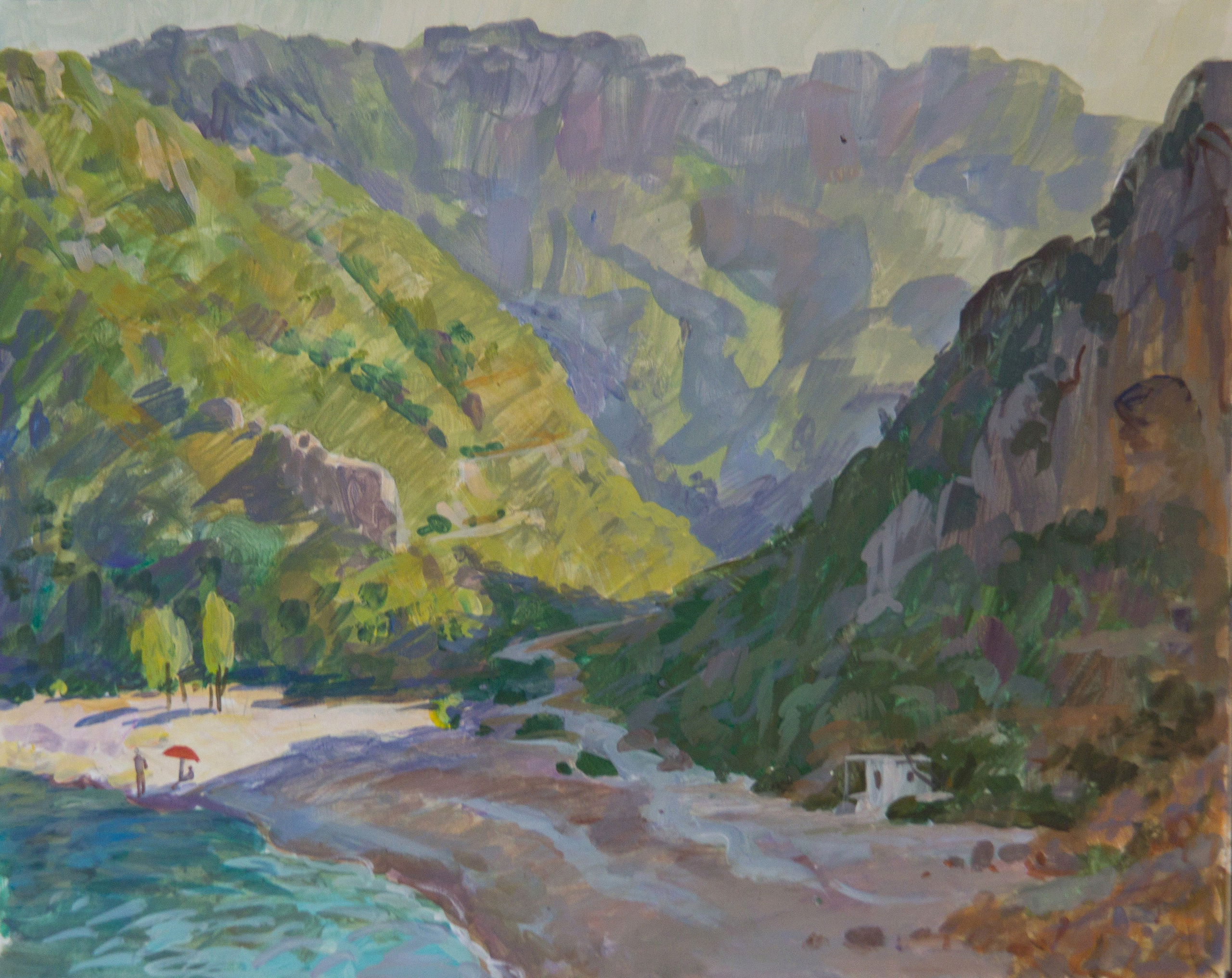 Живопись, пейзаж, море