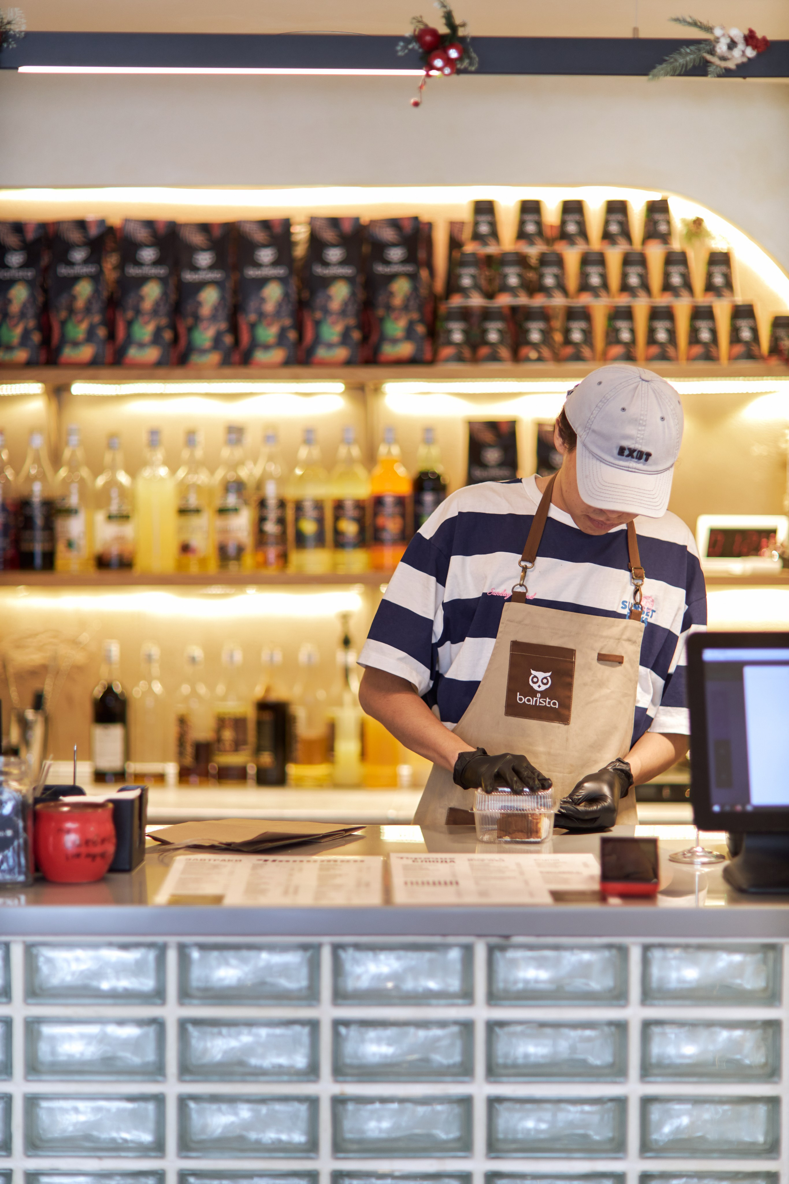 Barista coffee. Fashion-фотограф Желеуов Дулат