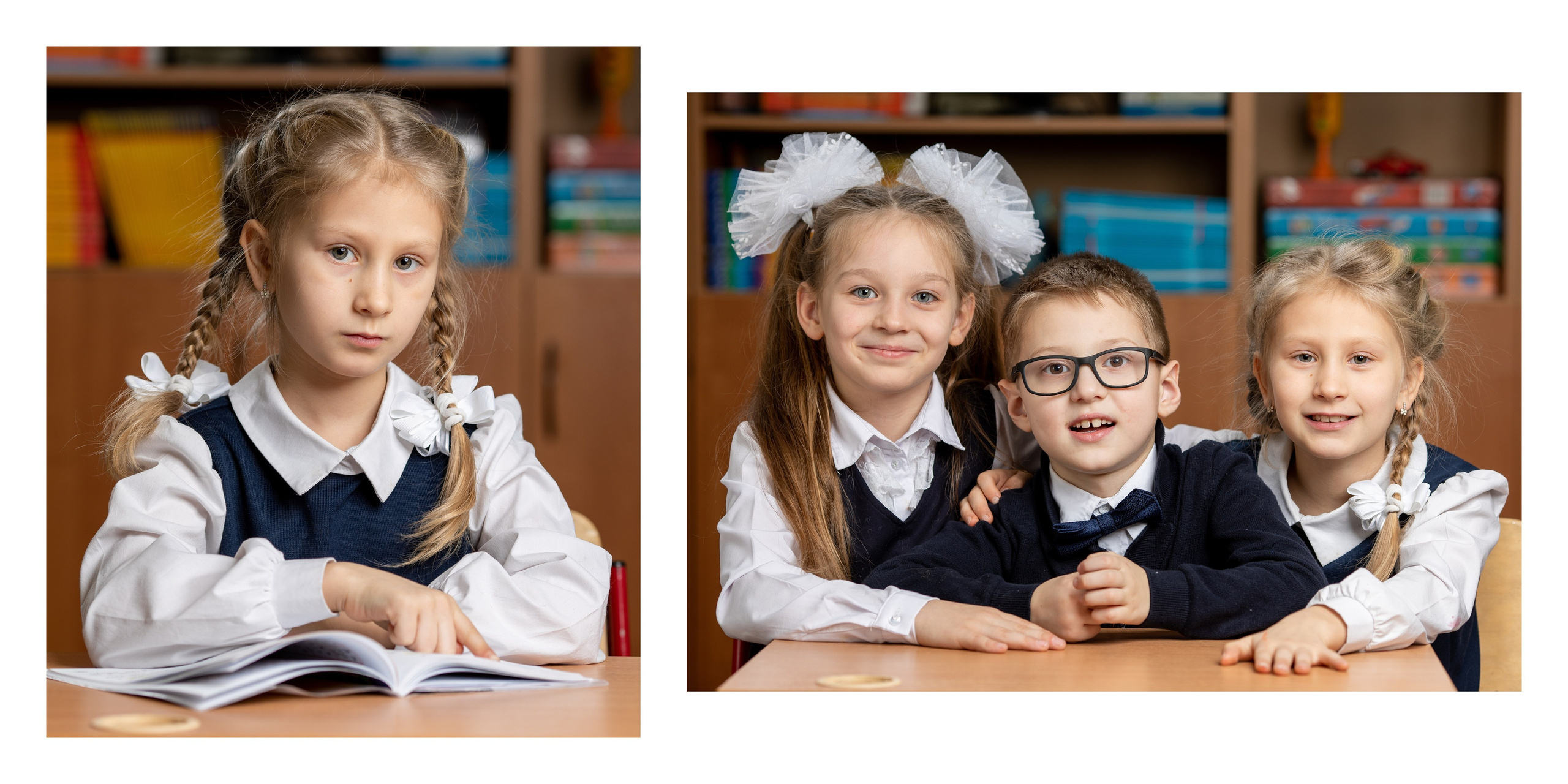 Кунцево 1-й класс (индив.альбом). Выпускные альбомы, школьные фотографии, детский сад, Москва и Московская область