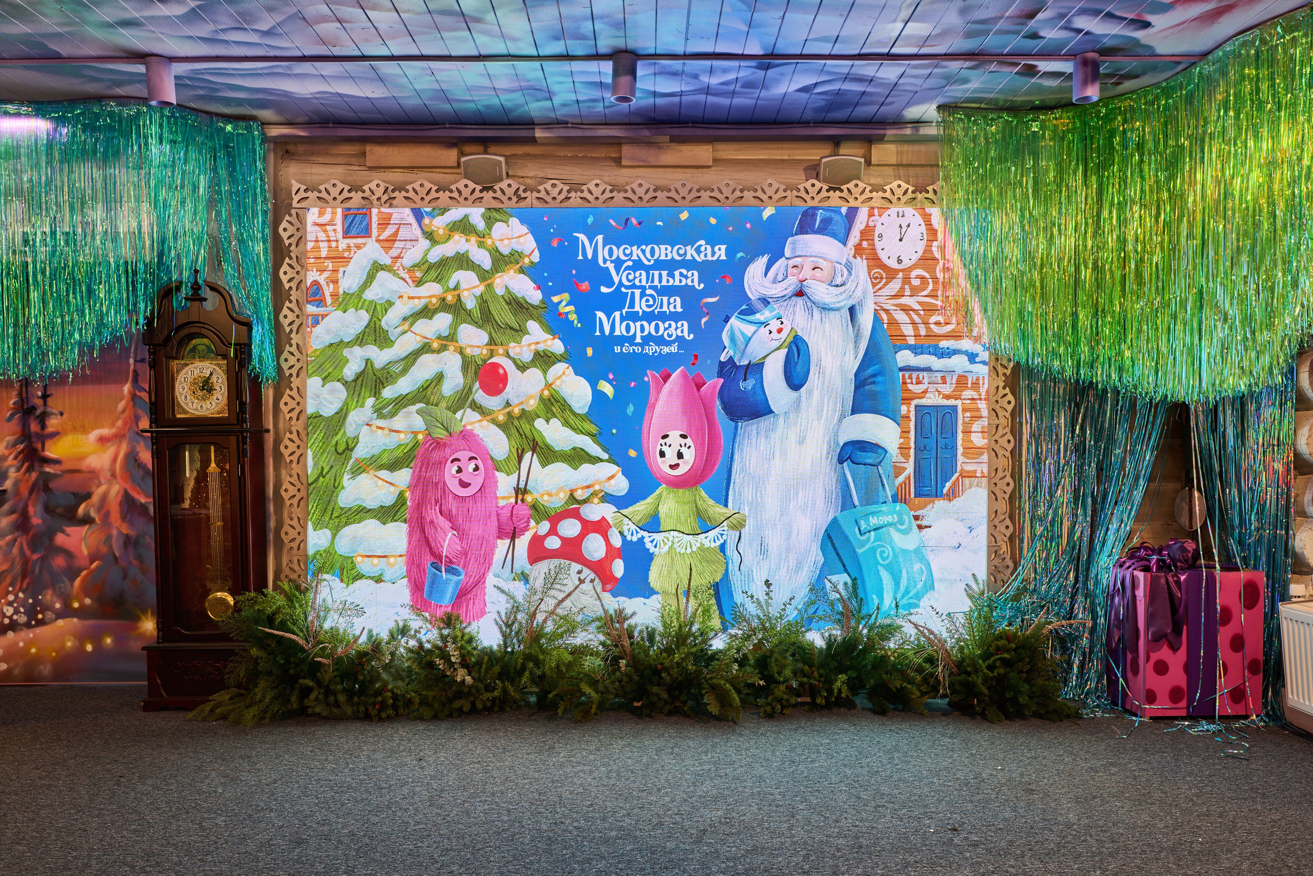 Интерьеры Усадьбы Деда Мороза. Никита Хохловский фото и видео продакшн