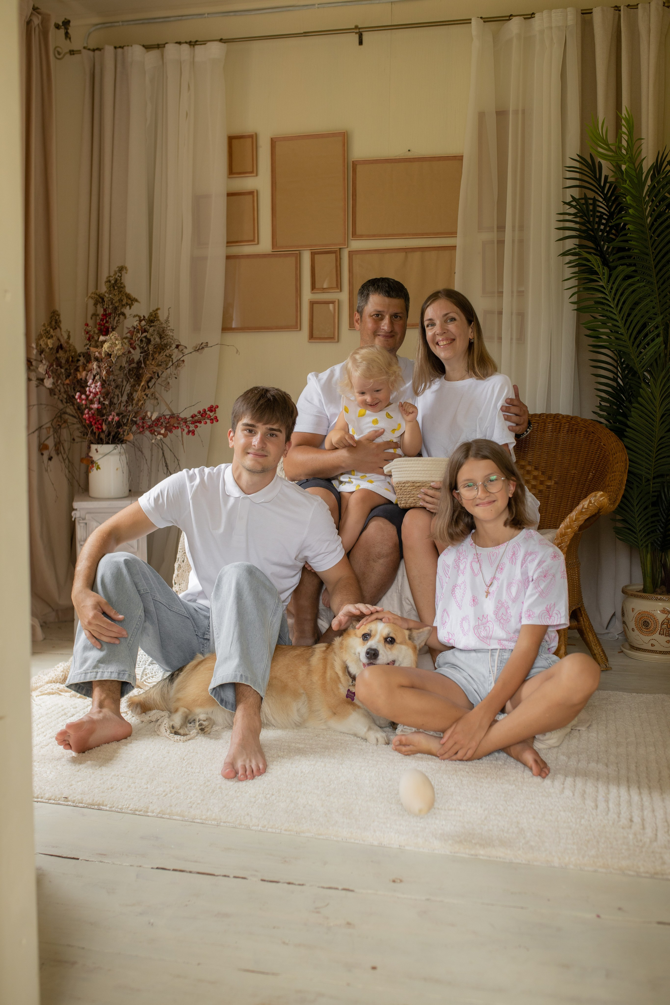 Семейная фотосессия на даче в Купавне. Фотограф в Железнодорожном и Балашихе