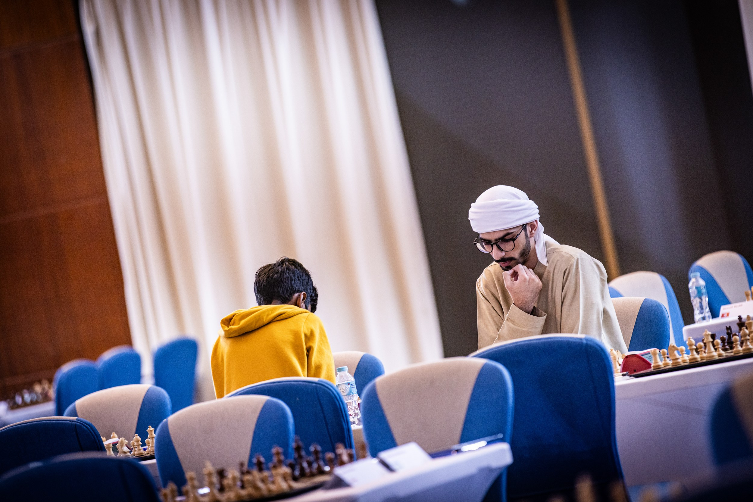 2024.12.03 Qatar Masters Open 2024 — Round1. Фотограф Анна Штурман (репортажная съёмка любых событий и мероприятий) Anna Shtourman photographer