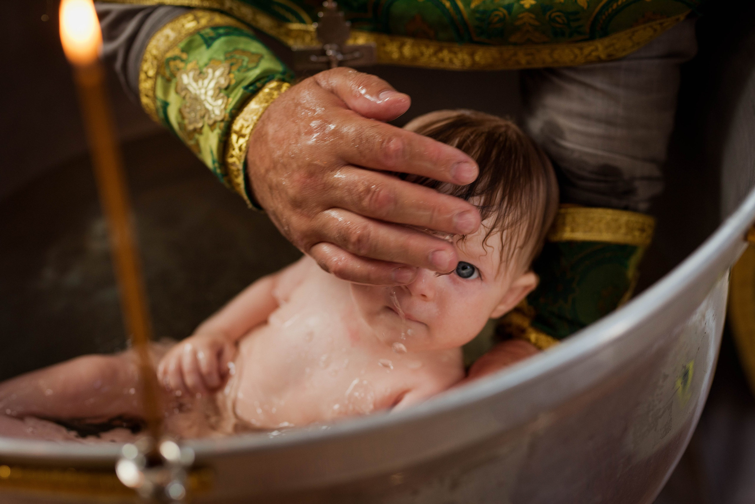 Крещение Варвары. Свадебный и семейный фотограф Яна Стражева. Волгоград, Москва