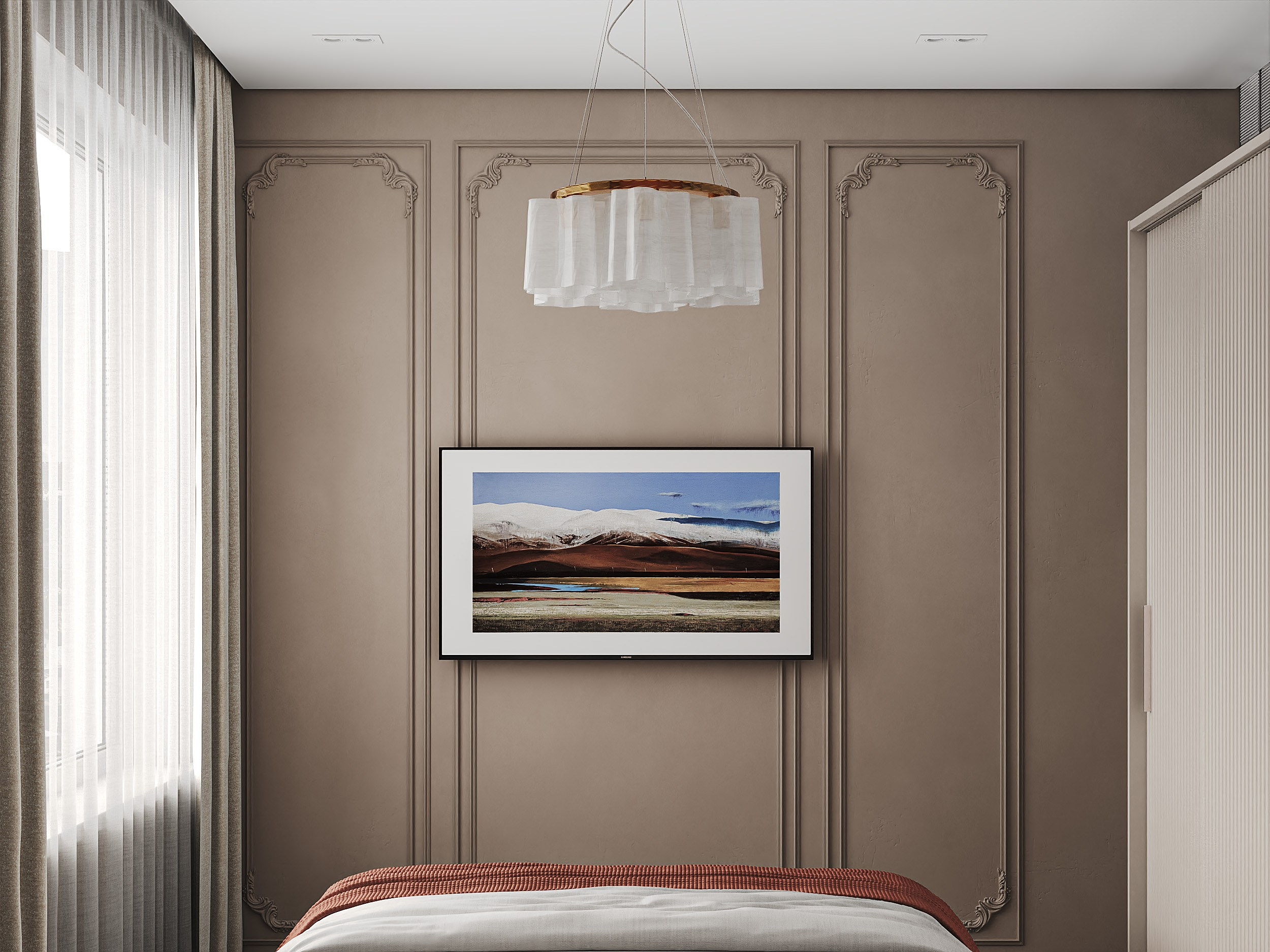 Яркая, сочная и уютная 1-комнатная квартира 🧡