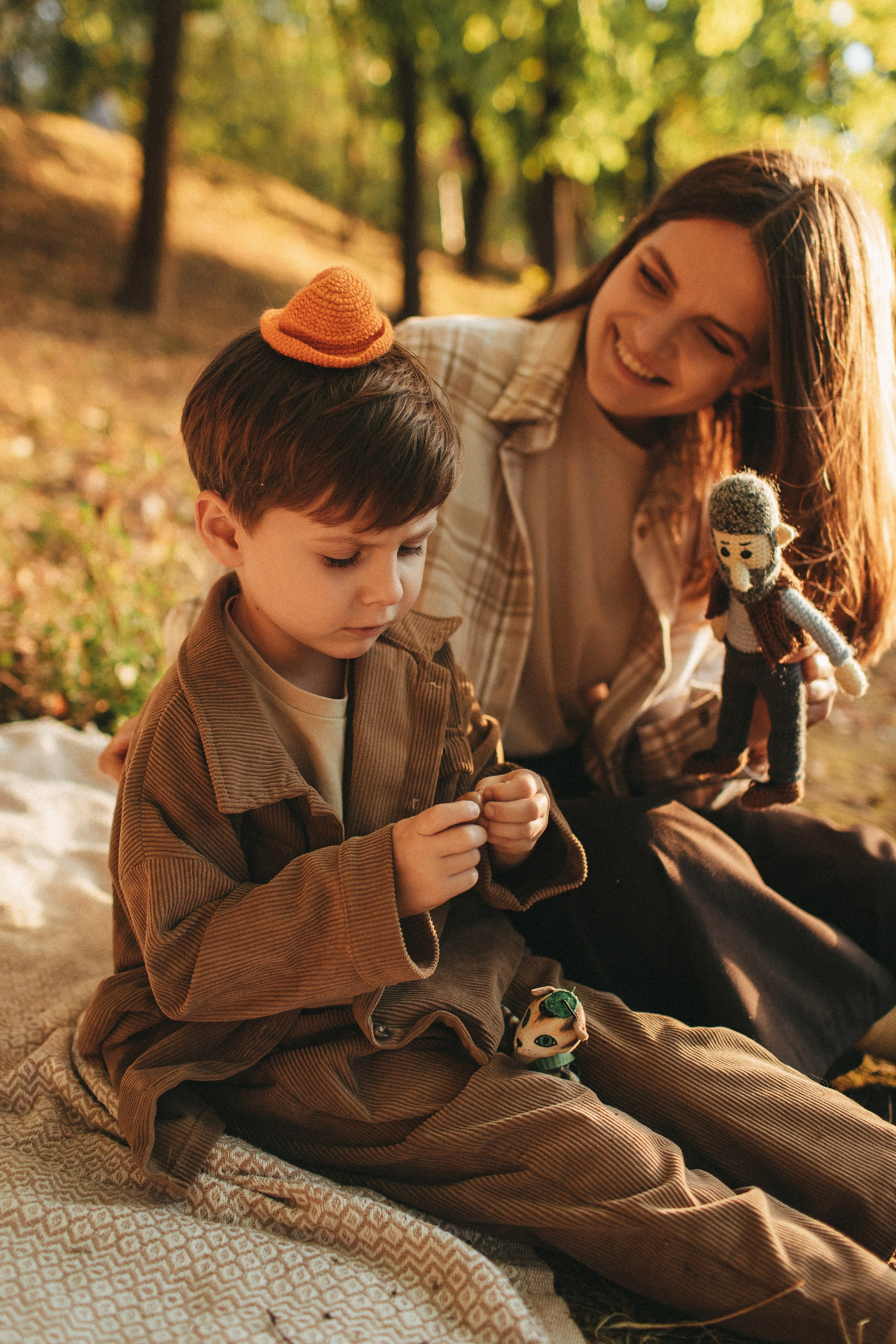 Такая теплая осень. Семейный фотограф в Москве