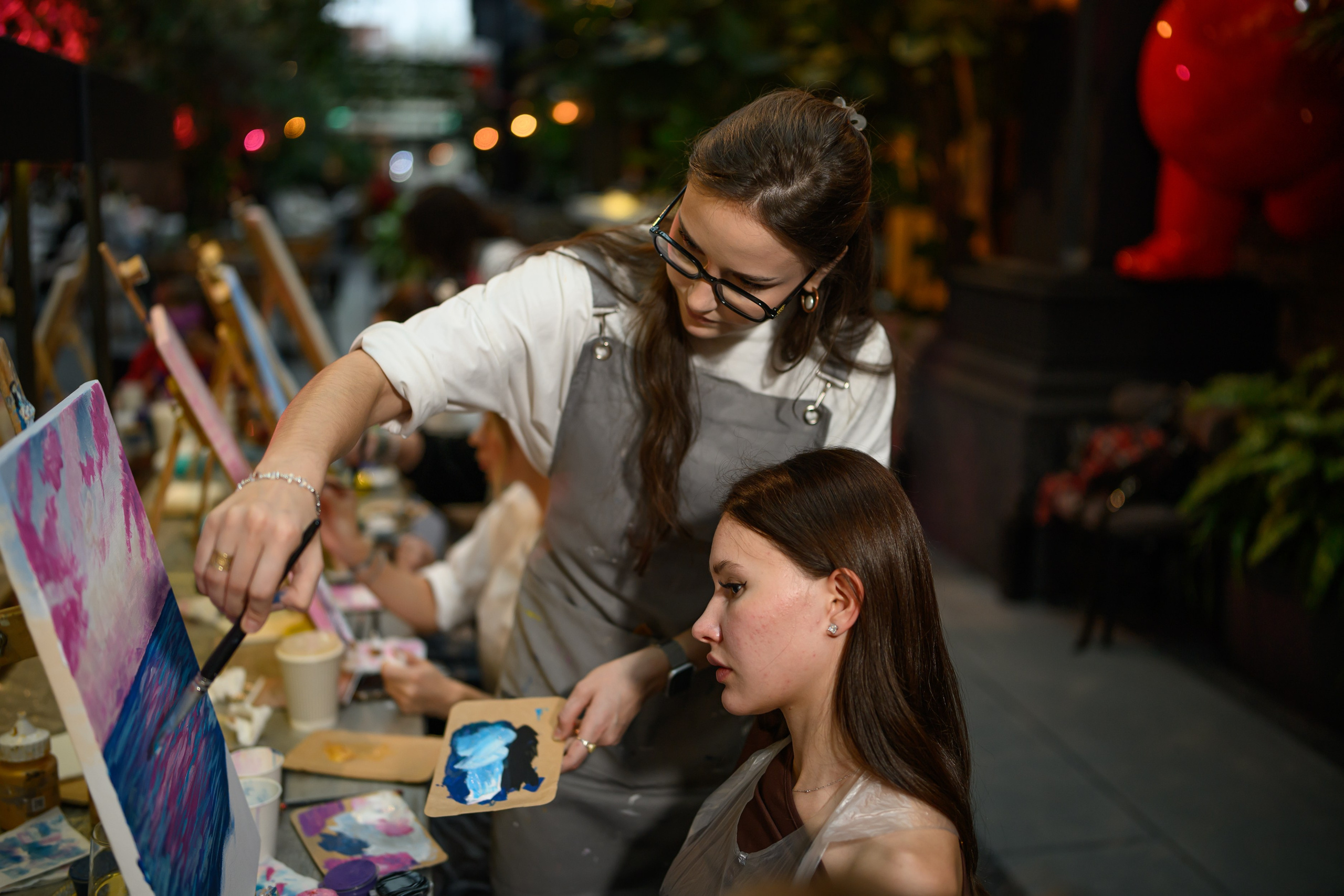 МК творческой студии Art_WOW в ресторане Kazan Palace by Tasigo