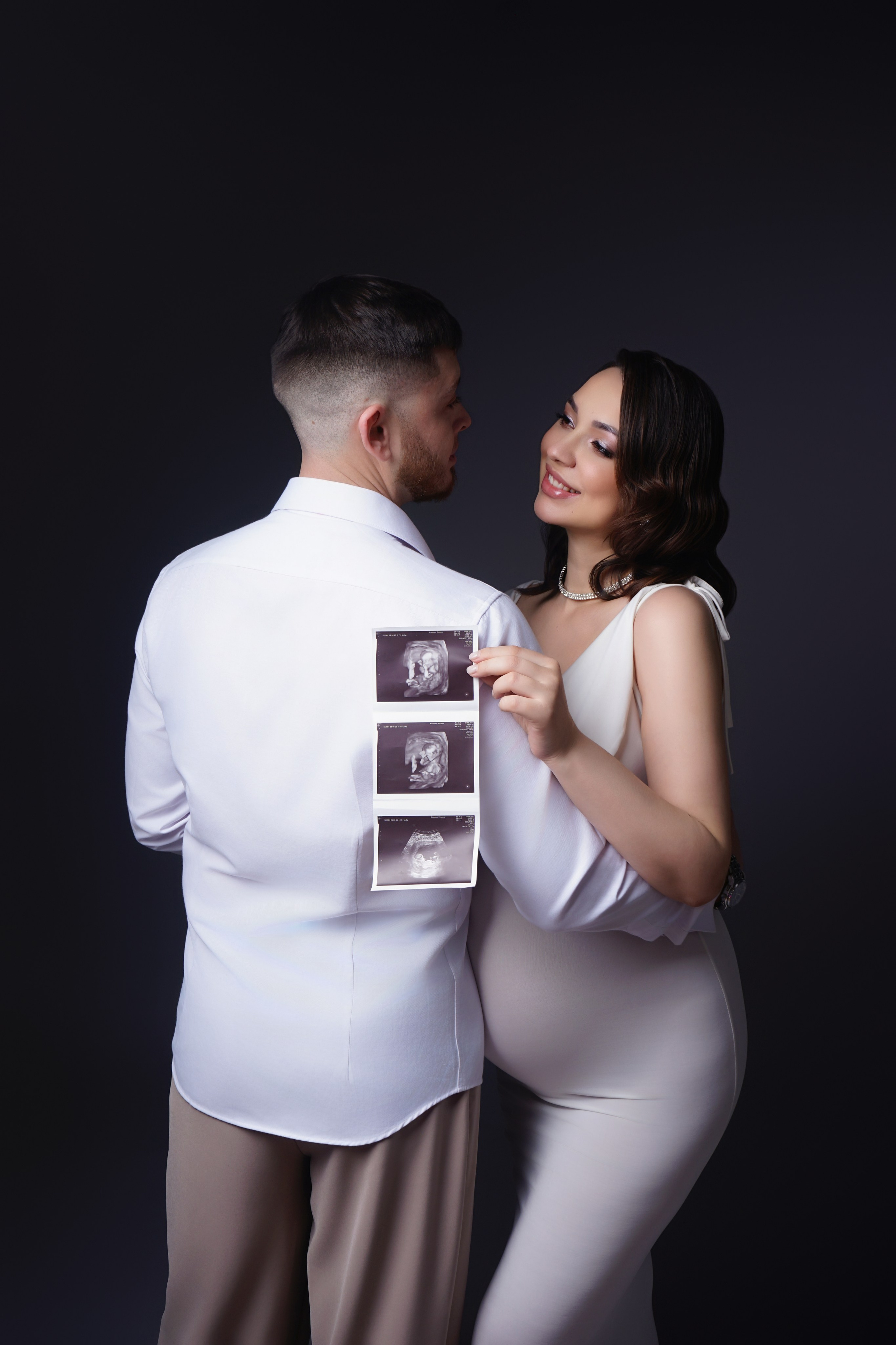 Съёмка беременности в моей фотостудии «НЕБО». Женский фотограф в Химках Алёна Ленёва