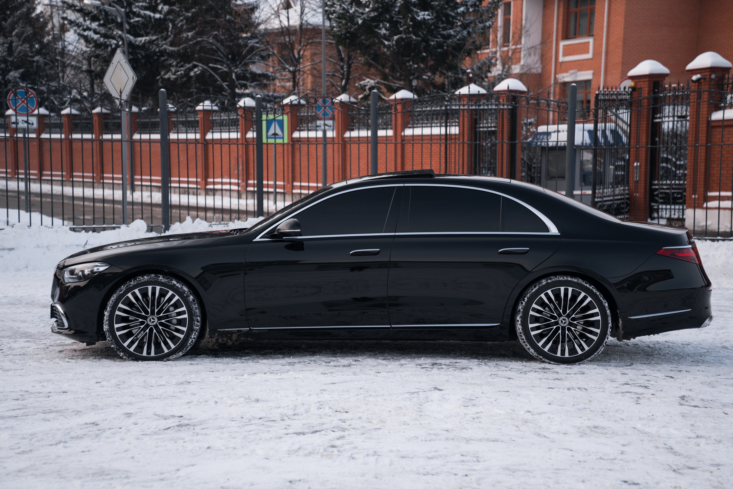 Mercedes-Benz S450. Идеальные портреты для соцсетей — Фотограф Ленар