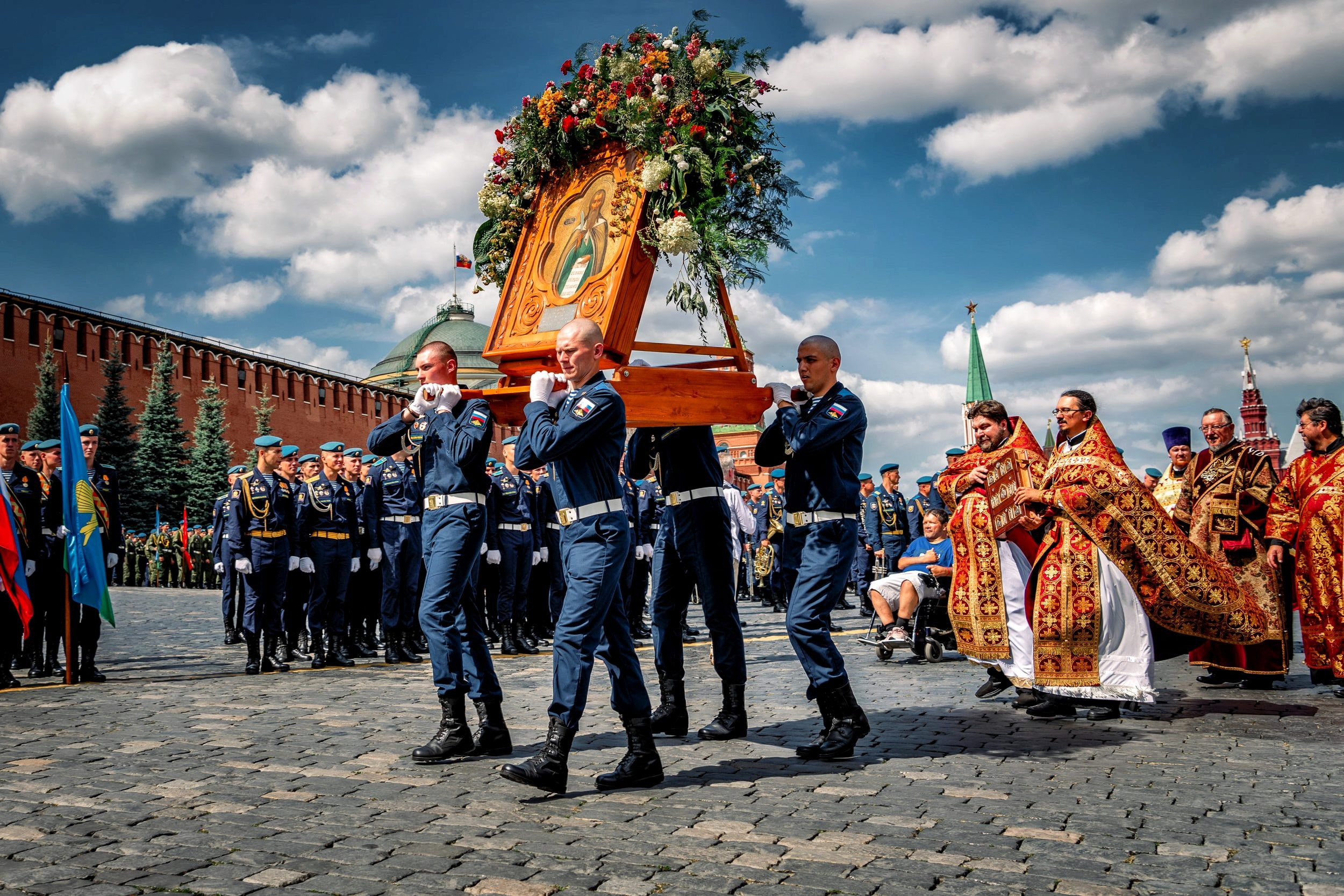 День ВДВ в Москве. Бизнес фотограф в Москве Алексей Кознев