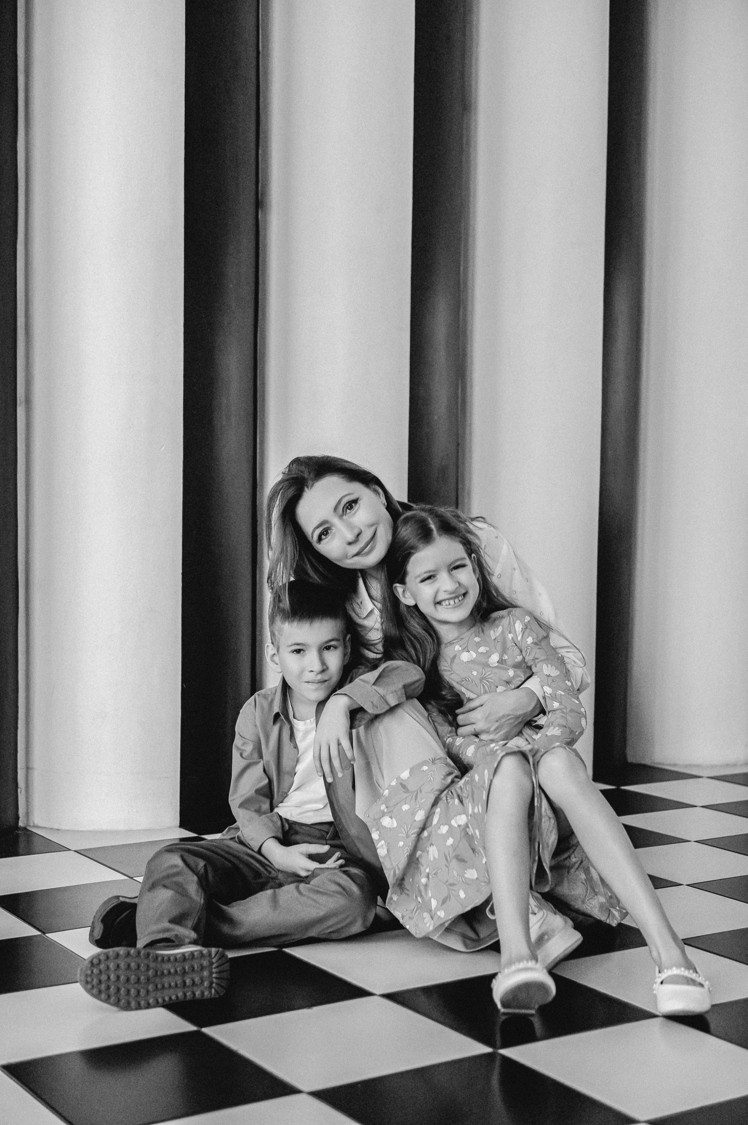 Семейная серия: Аня, Ульяна и Егор (Москва, 2024). Анна Пушина, фотограф, Москва, Королев, Пушкино