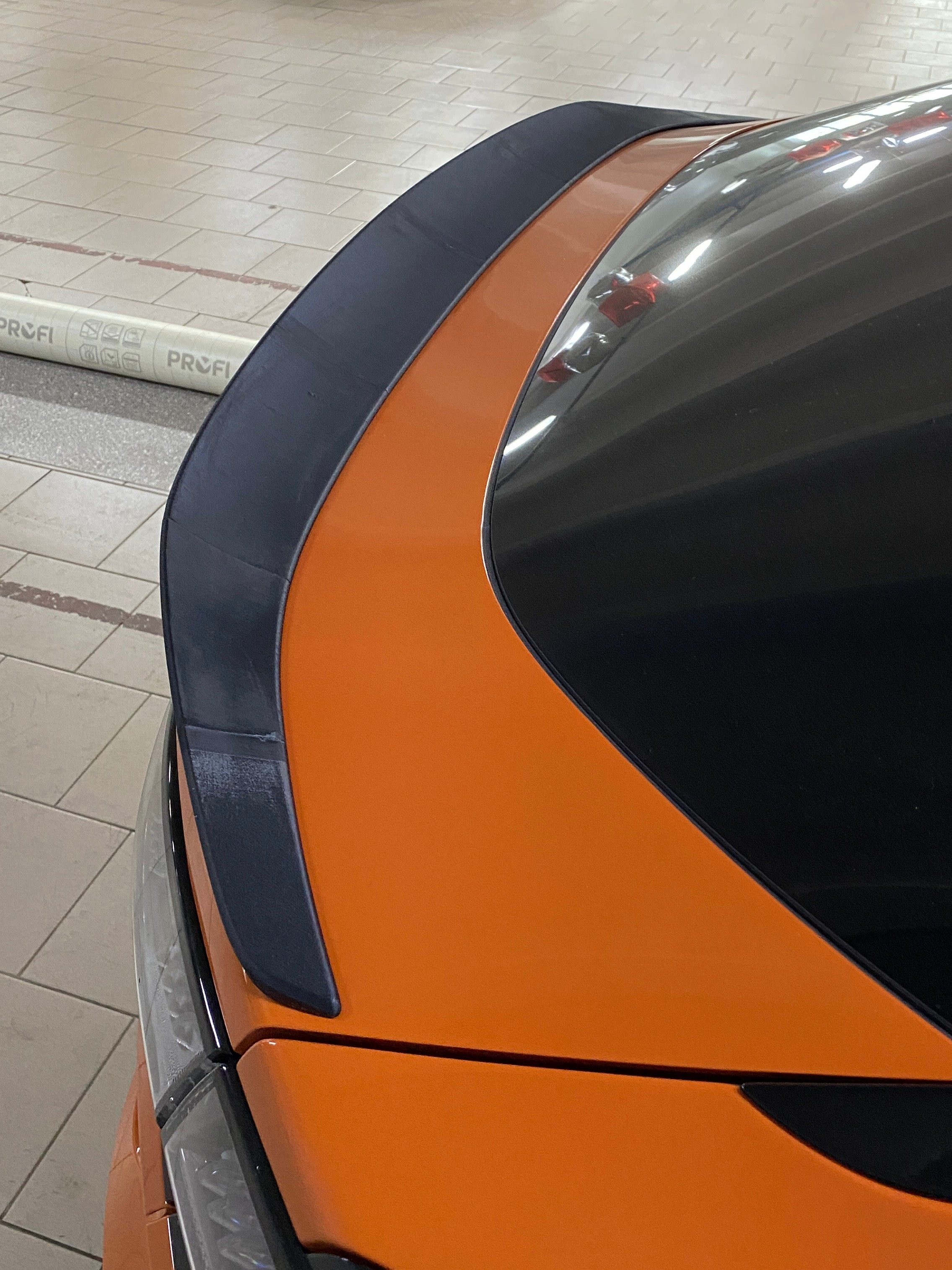 Вторая редакция спойлера для ZEEKR 001. Заур Халилов | Тюнинг и дизайн автомобилей