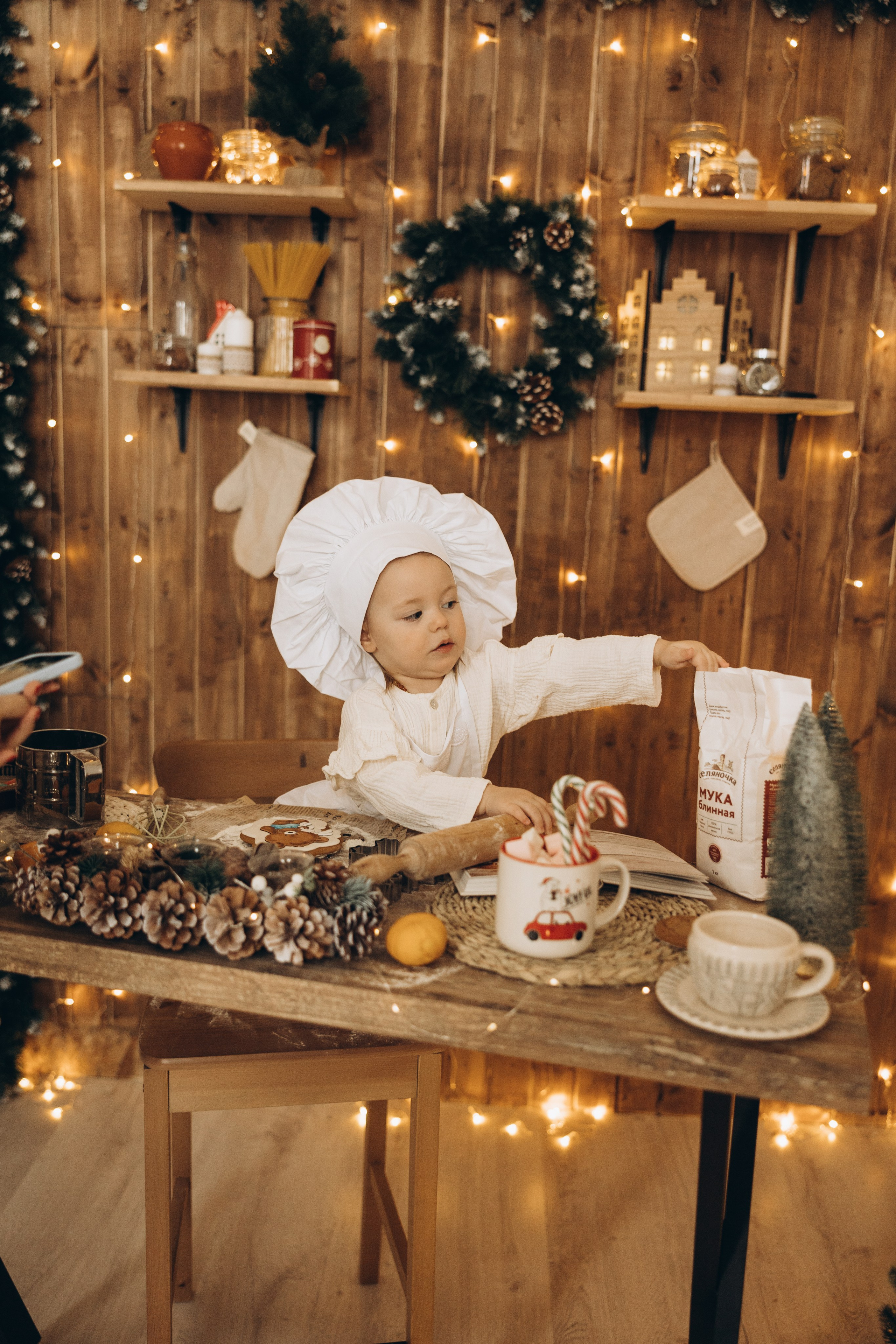 Ольга и Мирослава НГ. Семейный фотограф в Москве Виктория Ястребинская