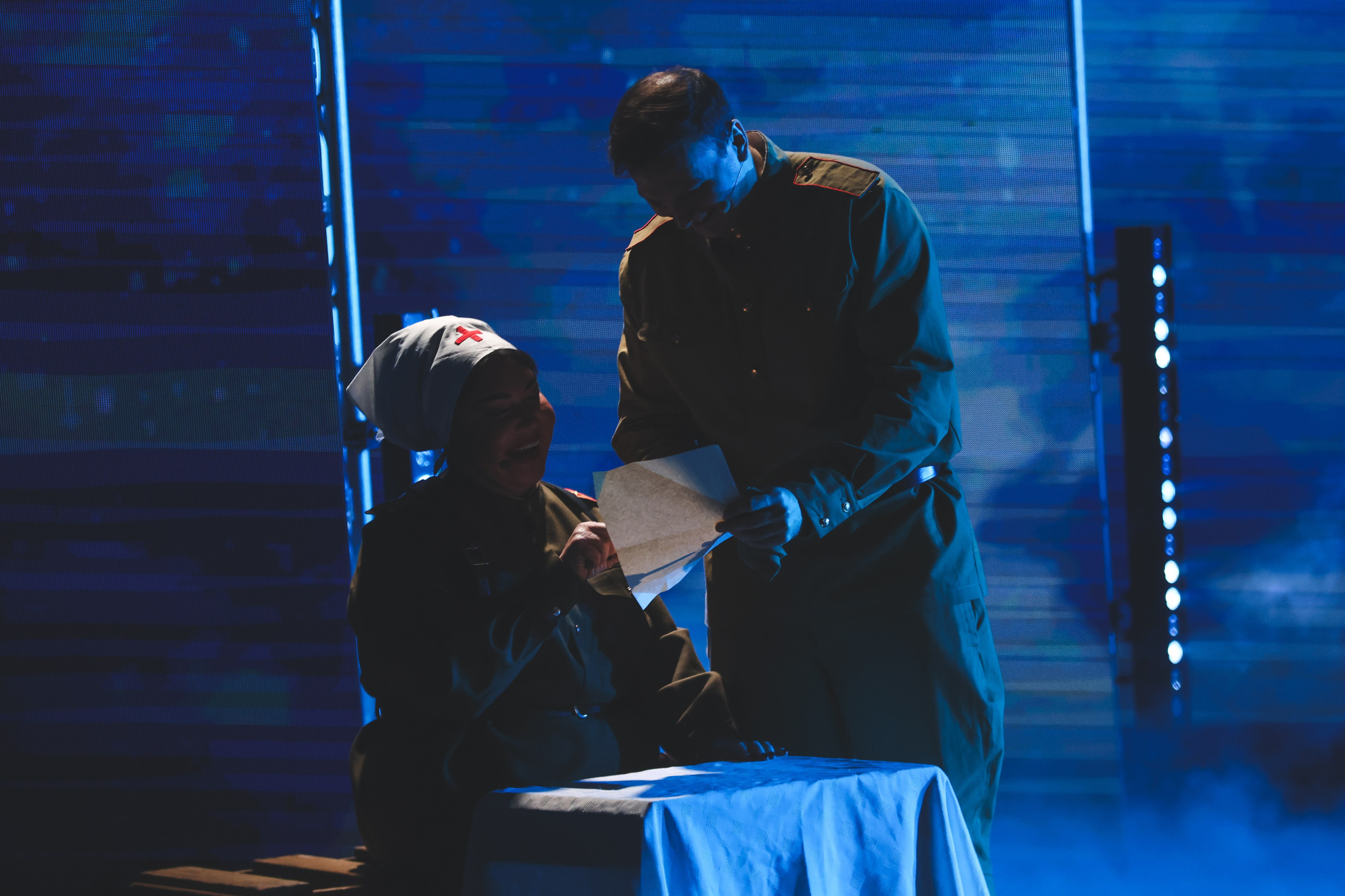 Василий Теркин, театр «Русская песня». Фотограф Ольга Махалова — Санкт-Петербург, Москва, Нижний Новгород