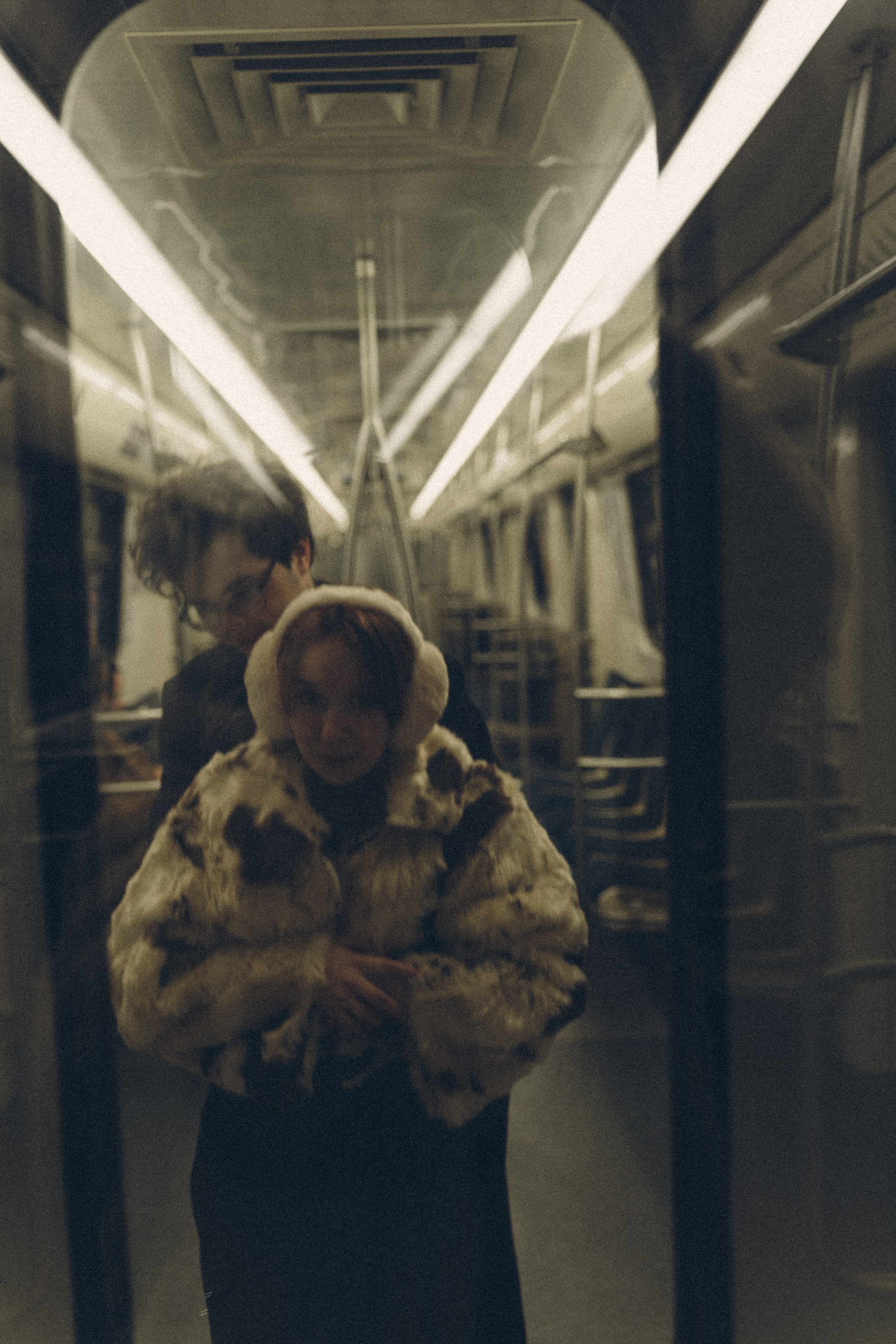 НОВОГОДНЯЯ ФОТОСЕСИИЯ ПАРЫ В МЕТРО ЛЮБОВЬ. Профессиональный фотограф, Санкт-Петербург — Виктория Богомолова