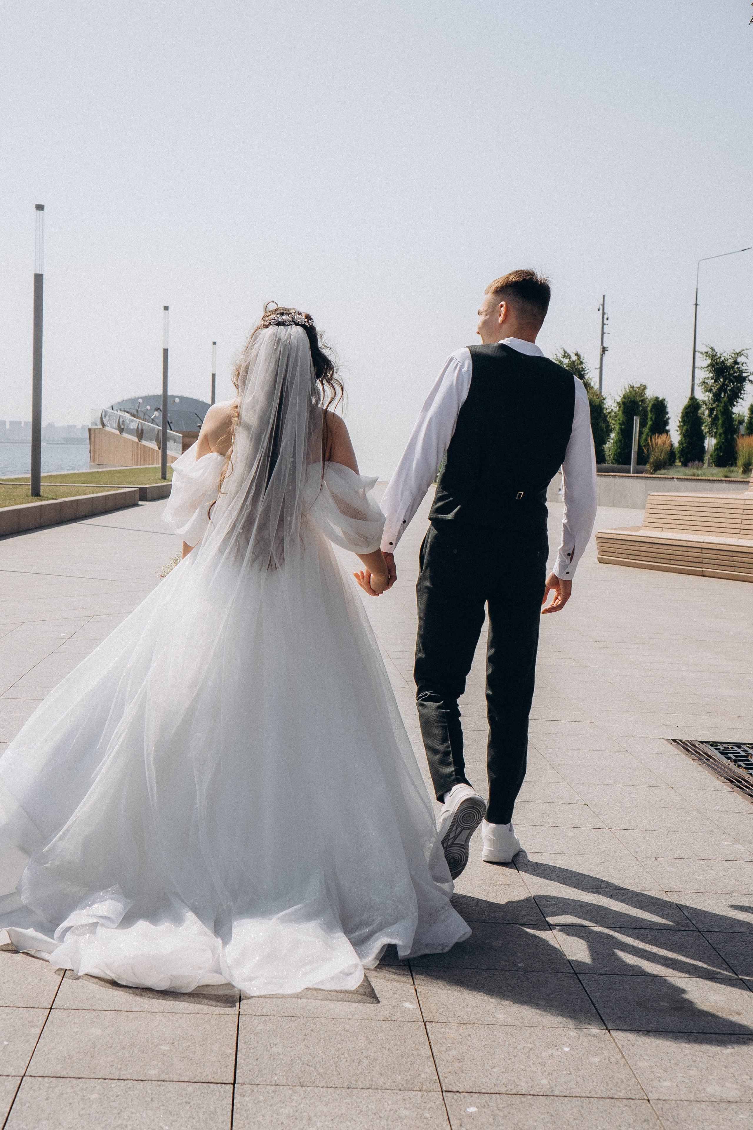 СВАДЕБНАЯ СЬЕМК В ПАРКЕ 300-ЛЕТИЯ. Профессиональный фотограф, Санкт-Петербург — Виктория Богомолова