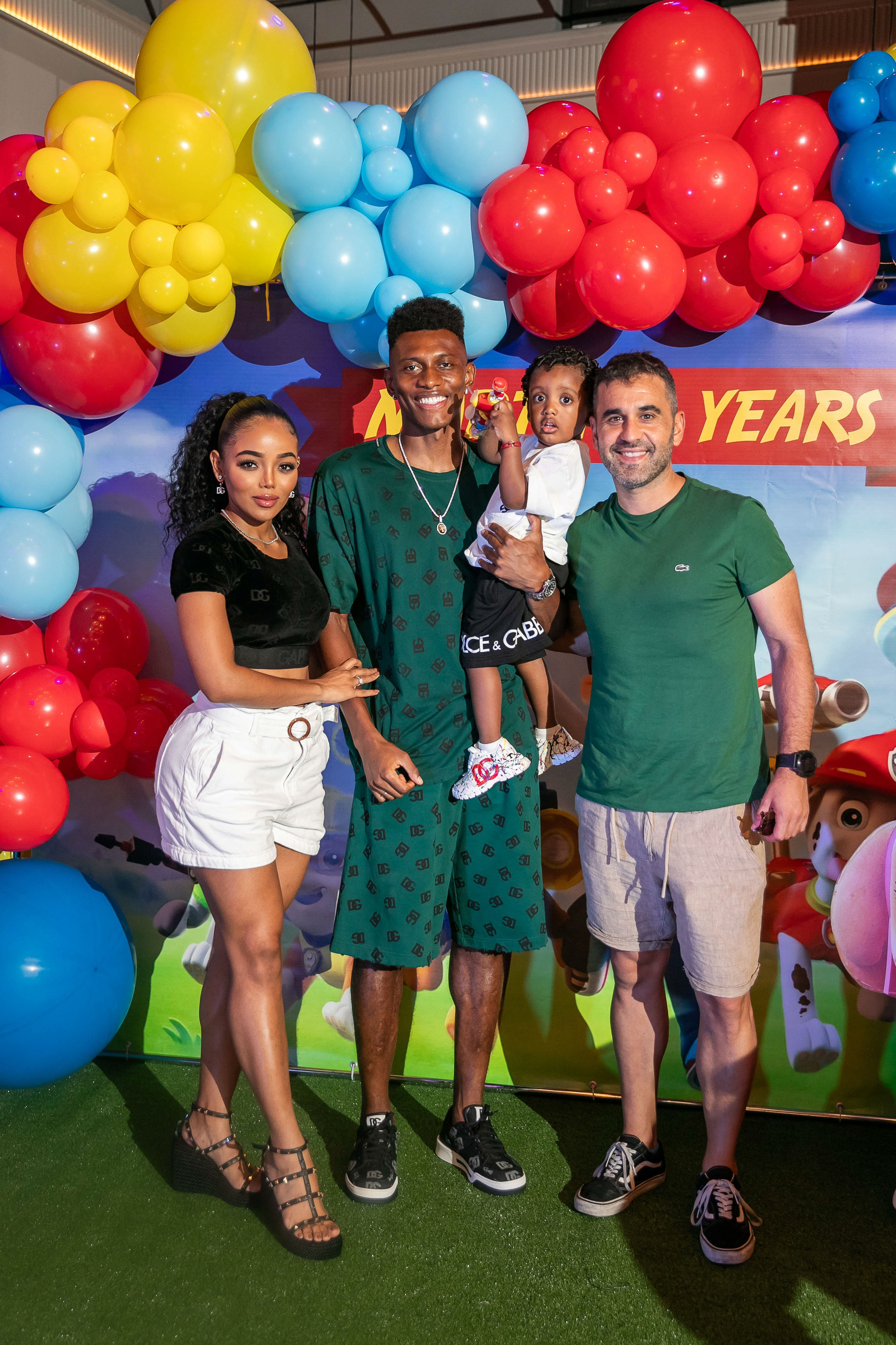 День Рождения Мартина. Сына Матео Кассьера (нападающего клуба «Зенит»). NesterovaMaria.ru