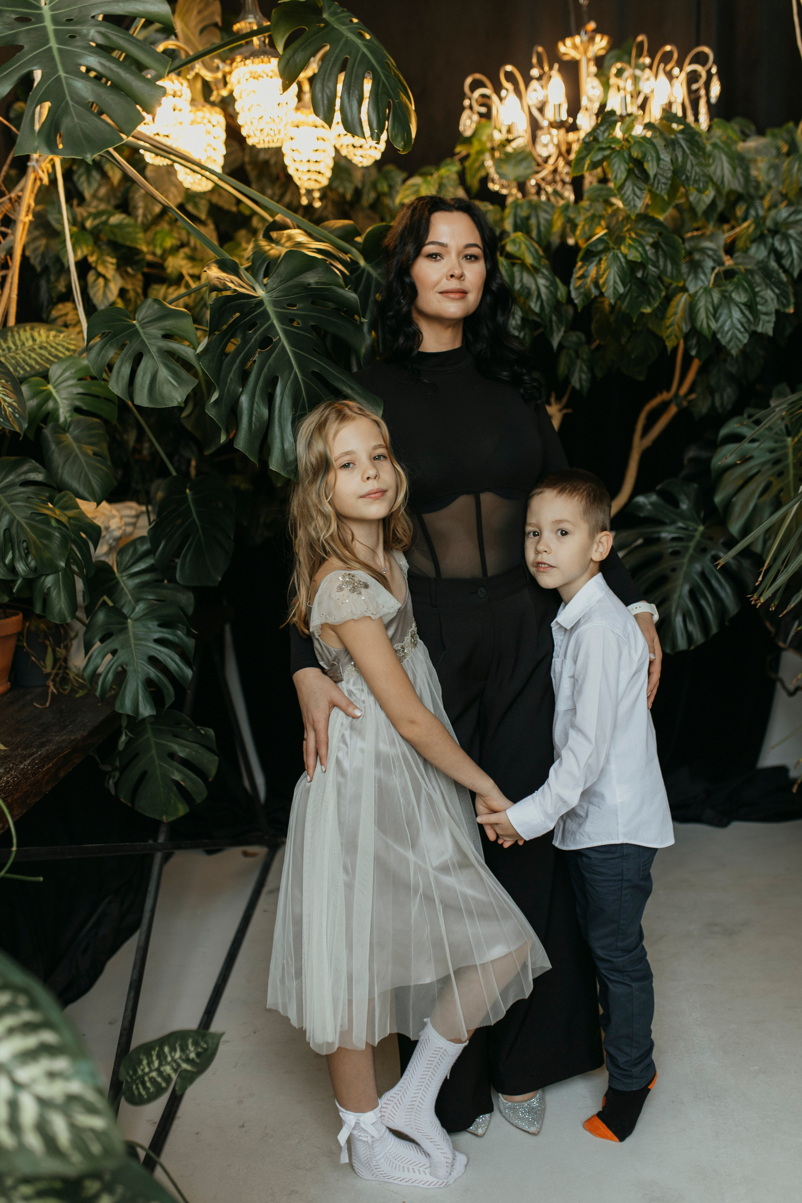 Студийная семейная фотосессия. Семейный и детский фотограф в Рязани Васюгова Мария