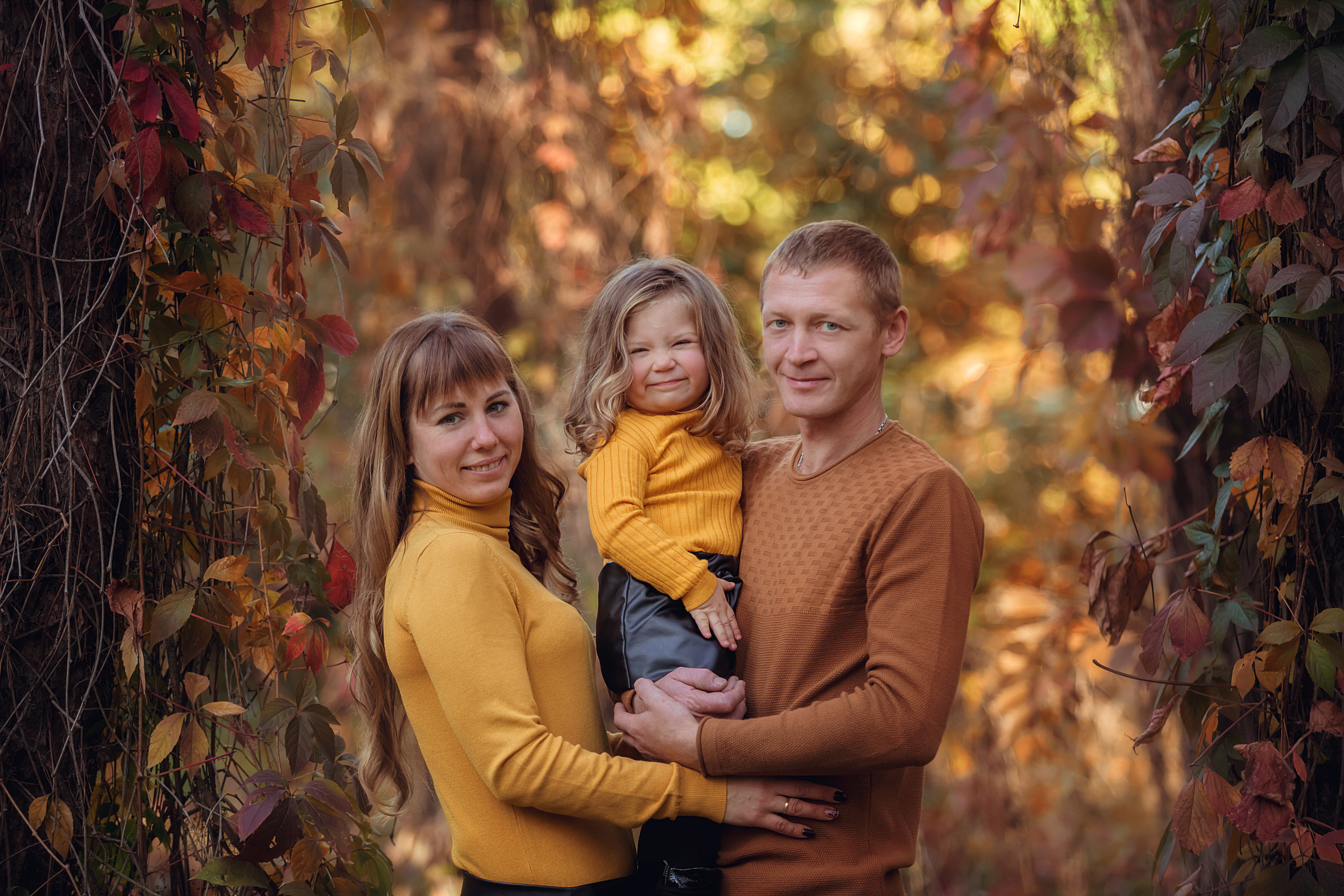 Семейная осенняя прогулка. Семейный и детский фотограф Екатерина Савёлова