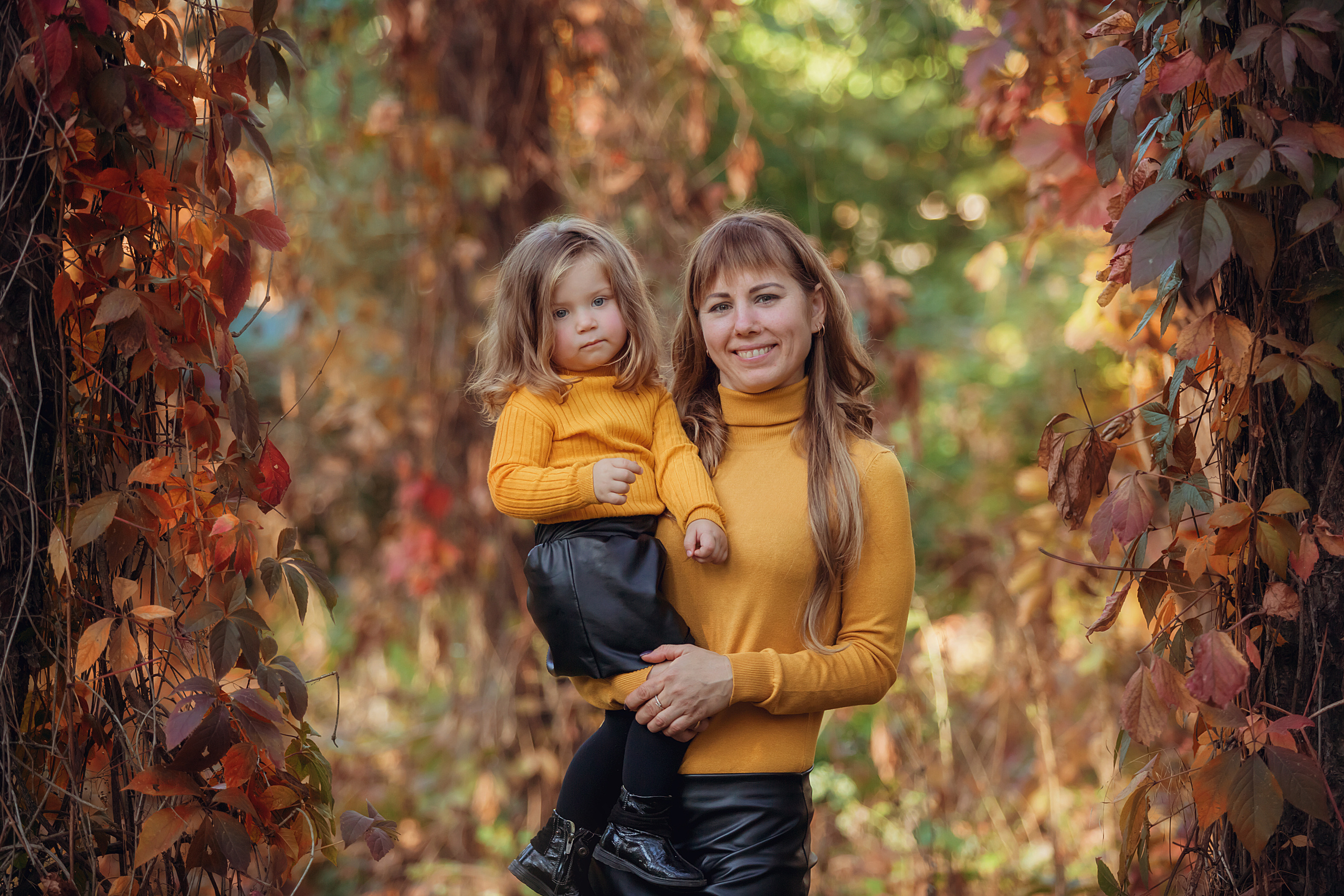 Семейная осенняя прогулка. Семейный и детский фотограф Екатерина Савёлова