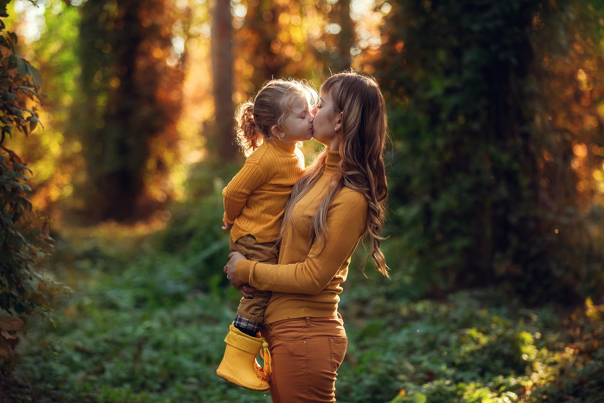 Семейная осенняя прогулка. Семейный и детский фотограф Екатерина Савёлова