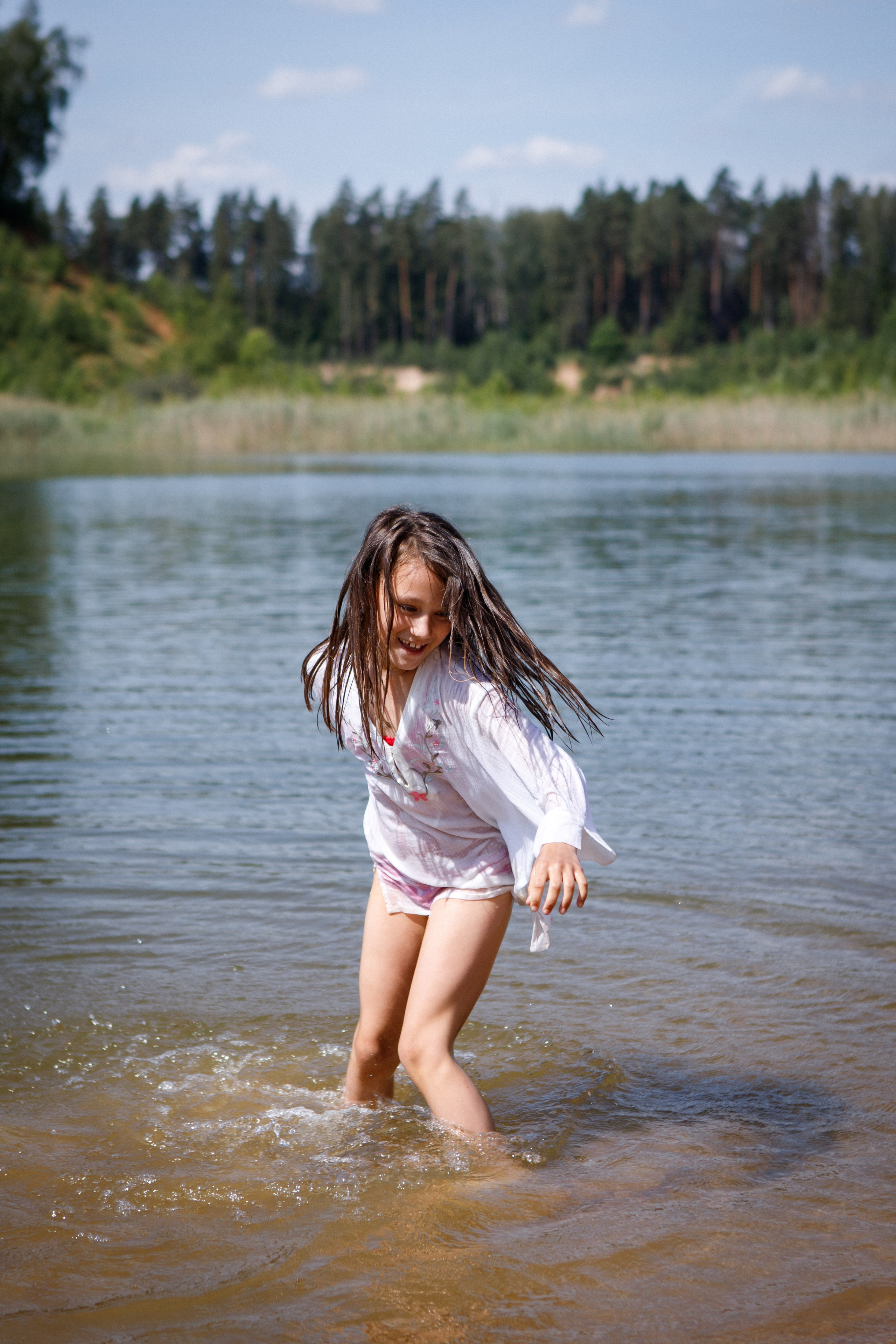 На озере. Детский и семейный фотограф Мария Киселёва. Москва