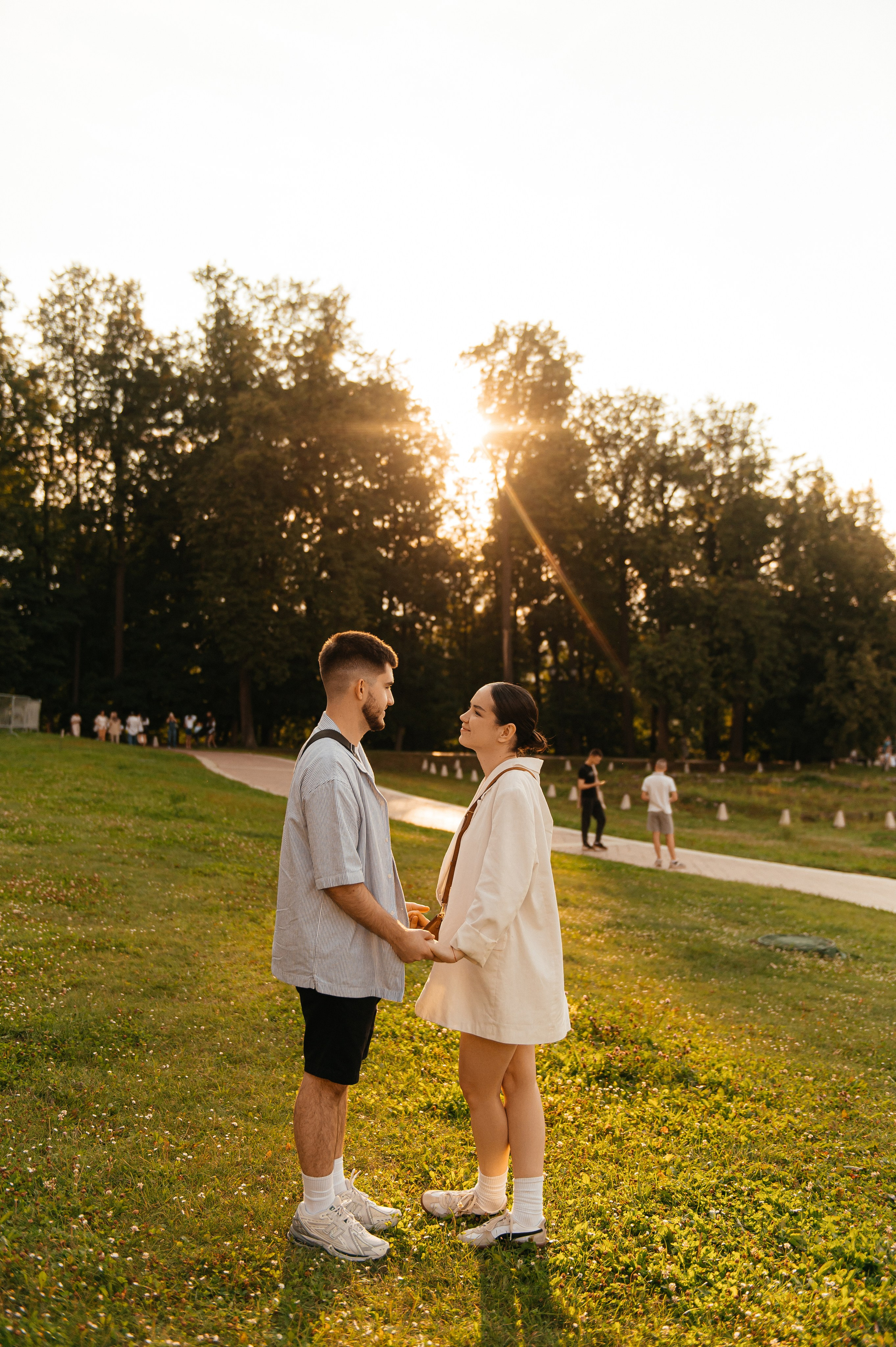 Предложение руки и сердца: Даша и Даня (Царицыно, 2024). Анна Пушина, фотограф, Москва, Королев, Пушкино