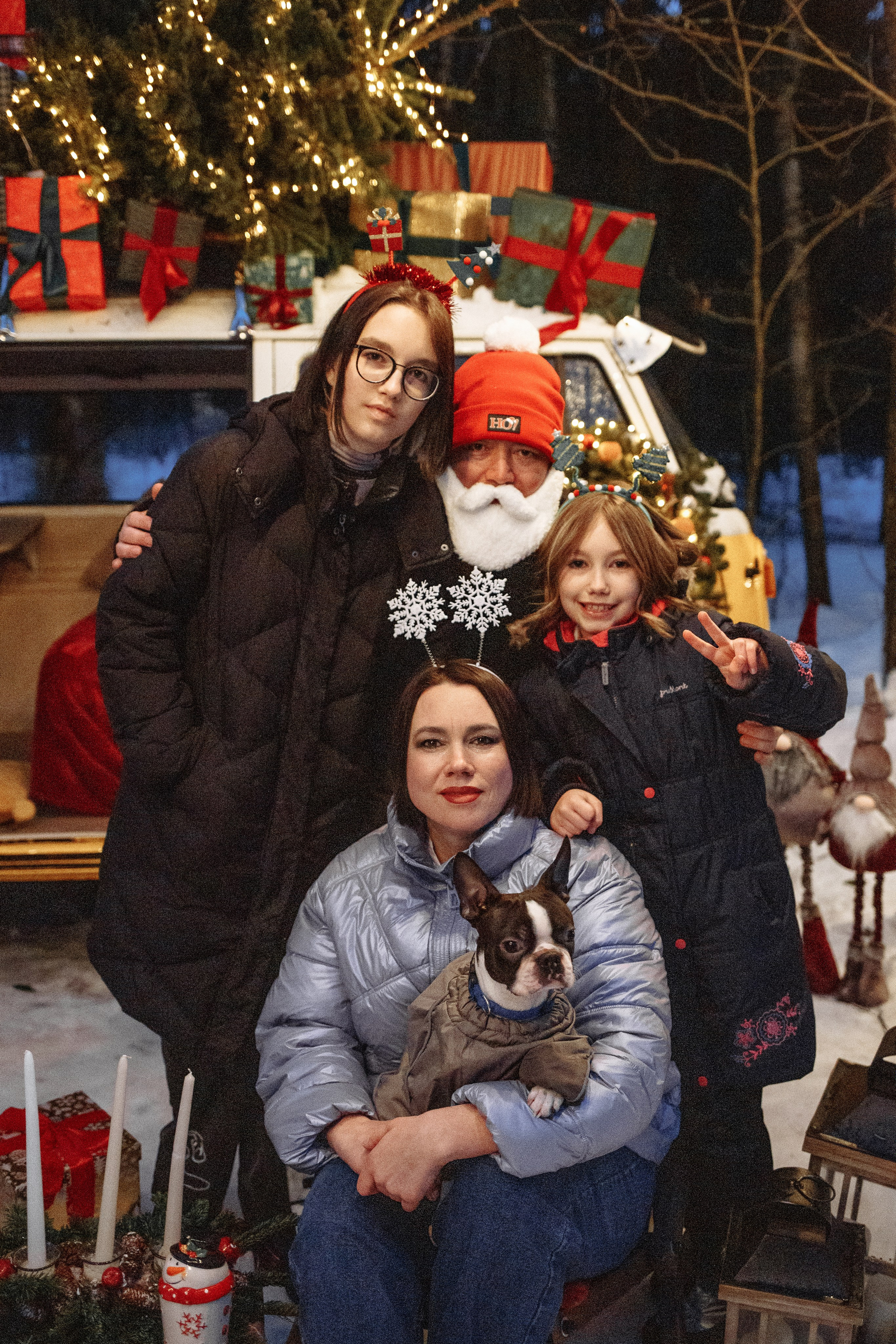 Марина и ее семья. Семейный фотограф Николаева Ольга