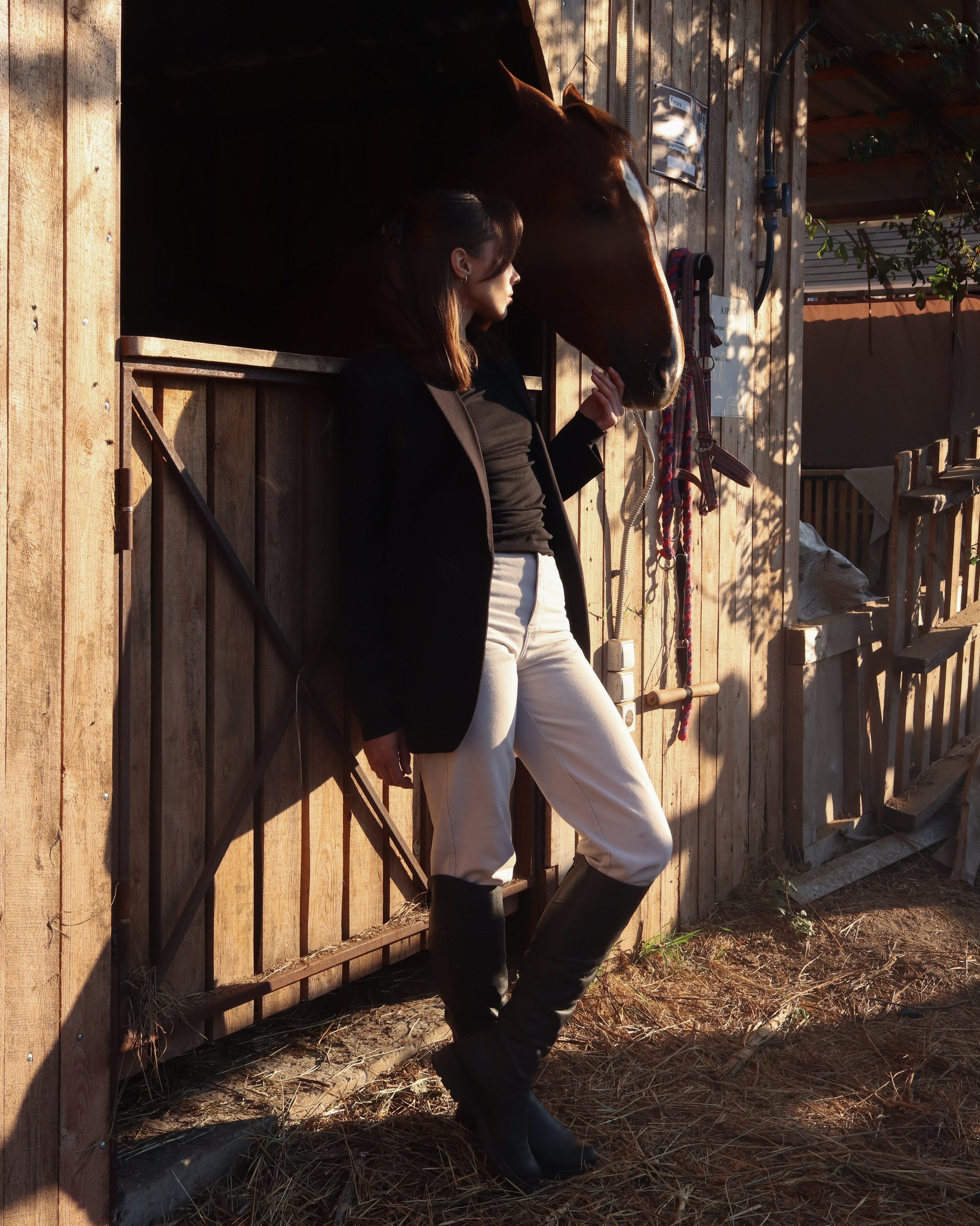На конюшне. Фотограф в Краснодаре Екатерина Андросова