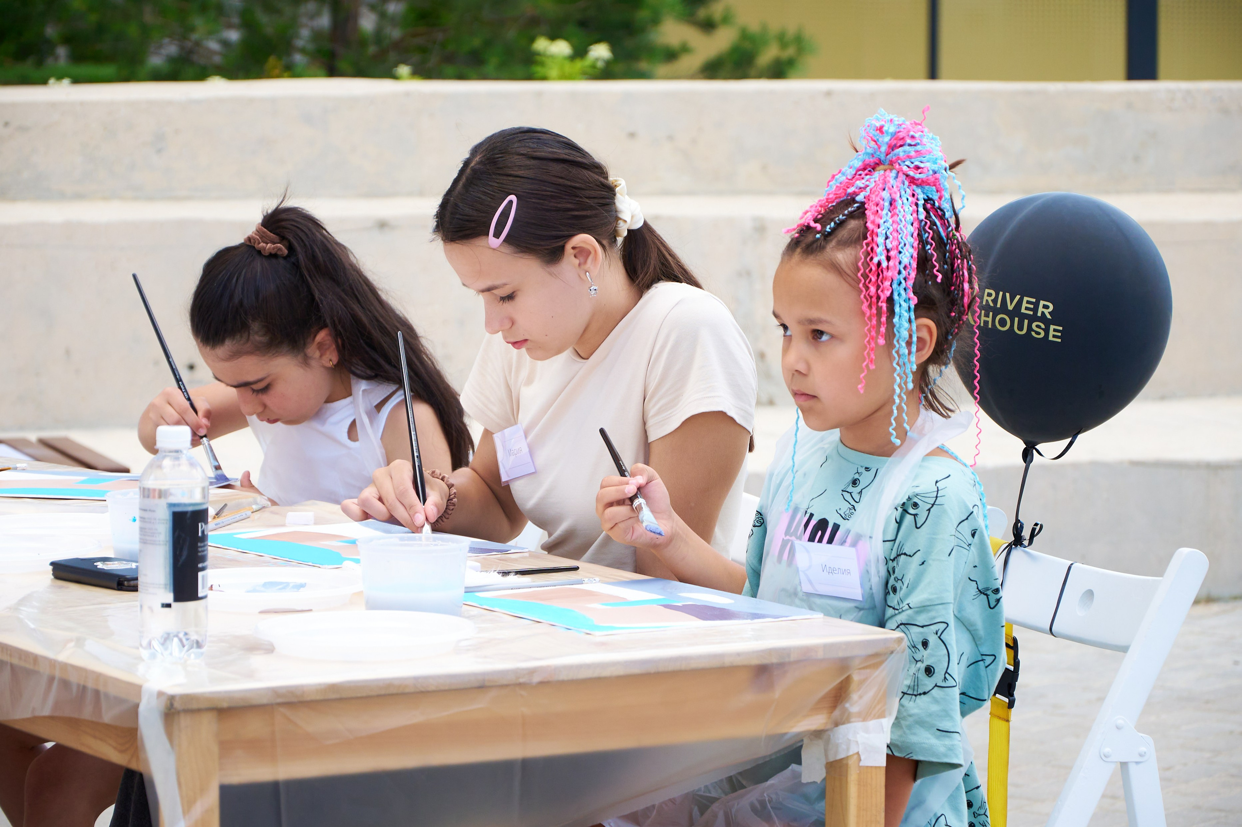 Мастер-класс по рисованию, Щелково, Ривер-хаус. Фотограф Щёлково