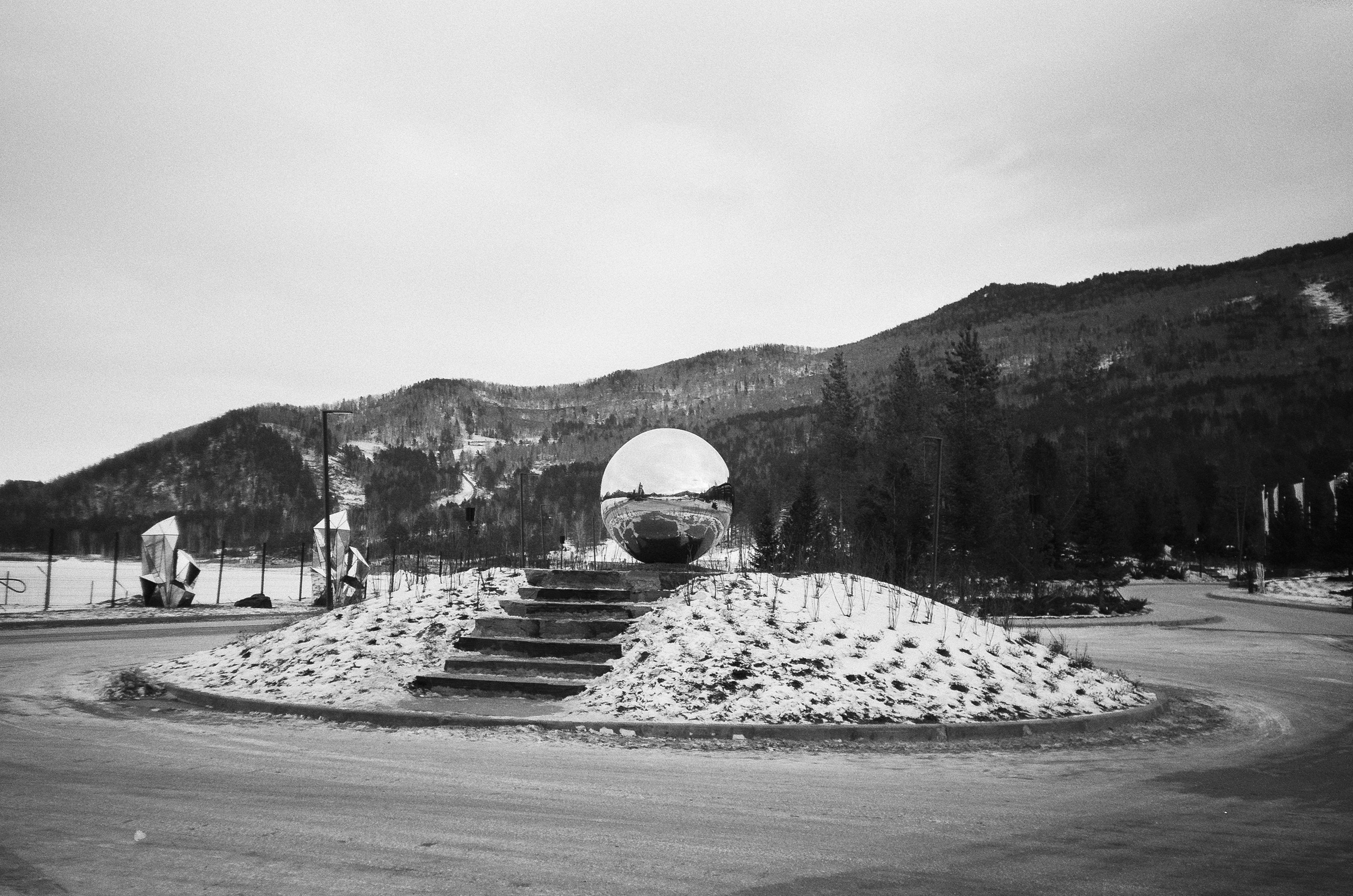 Горный курорт Манжерок в Новый Год. Фотограф-документалист Мария Осокина