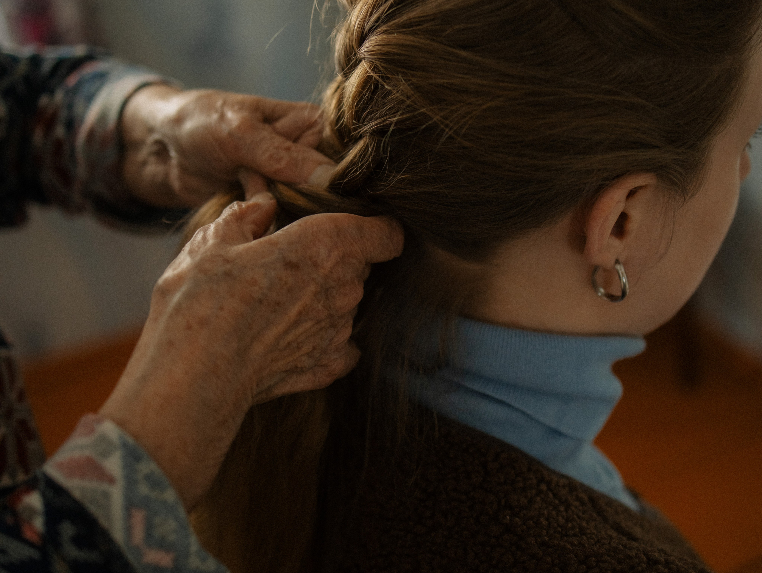 Домашняя история бабушки и внучки. Фотограф Углич и Ярославль Ольга Тятюшкина