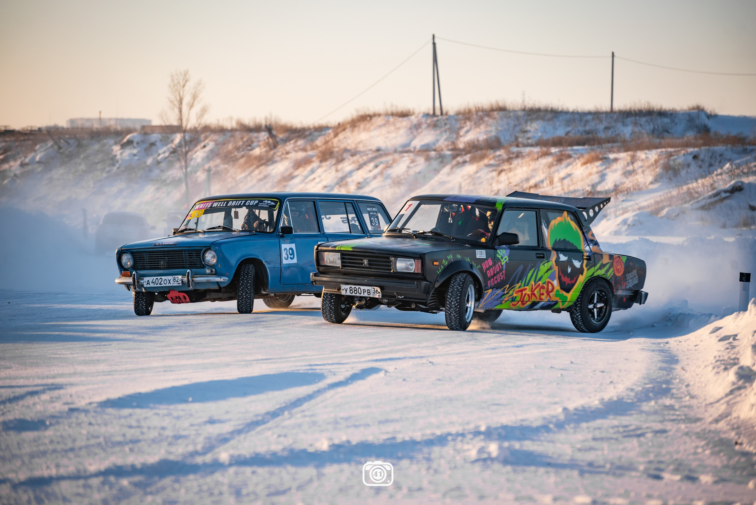 Зимний дрифт. Репортажный фотограф Владимир Шкоткин Липецк