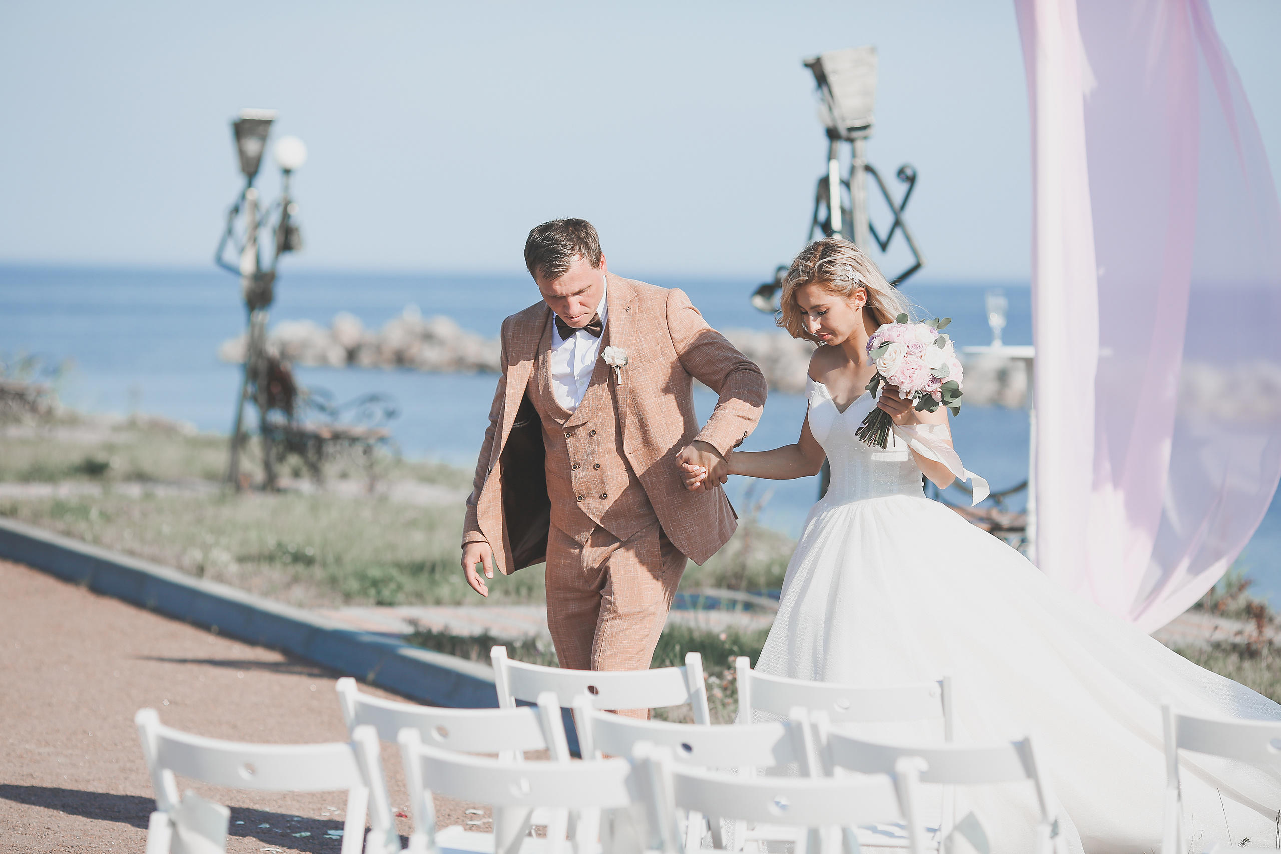 Любовь, море и детский сад!. Свадебный фотограф в Санкт-Петербурге