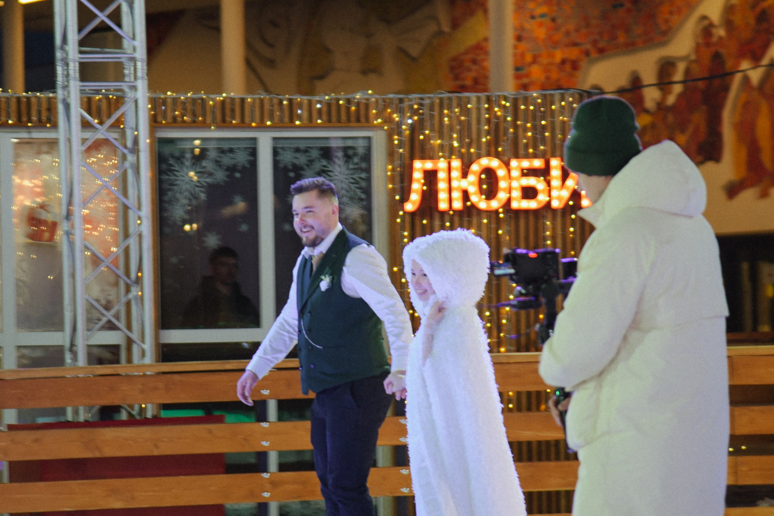 На льду. Фотограф Лола Волна, город Москва