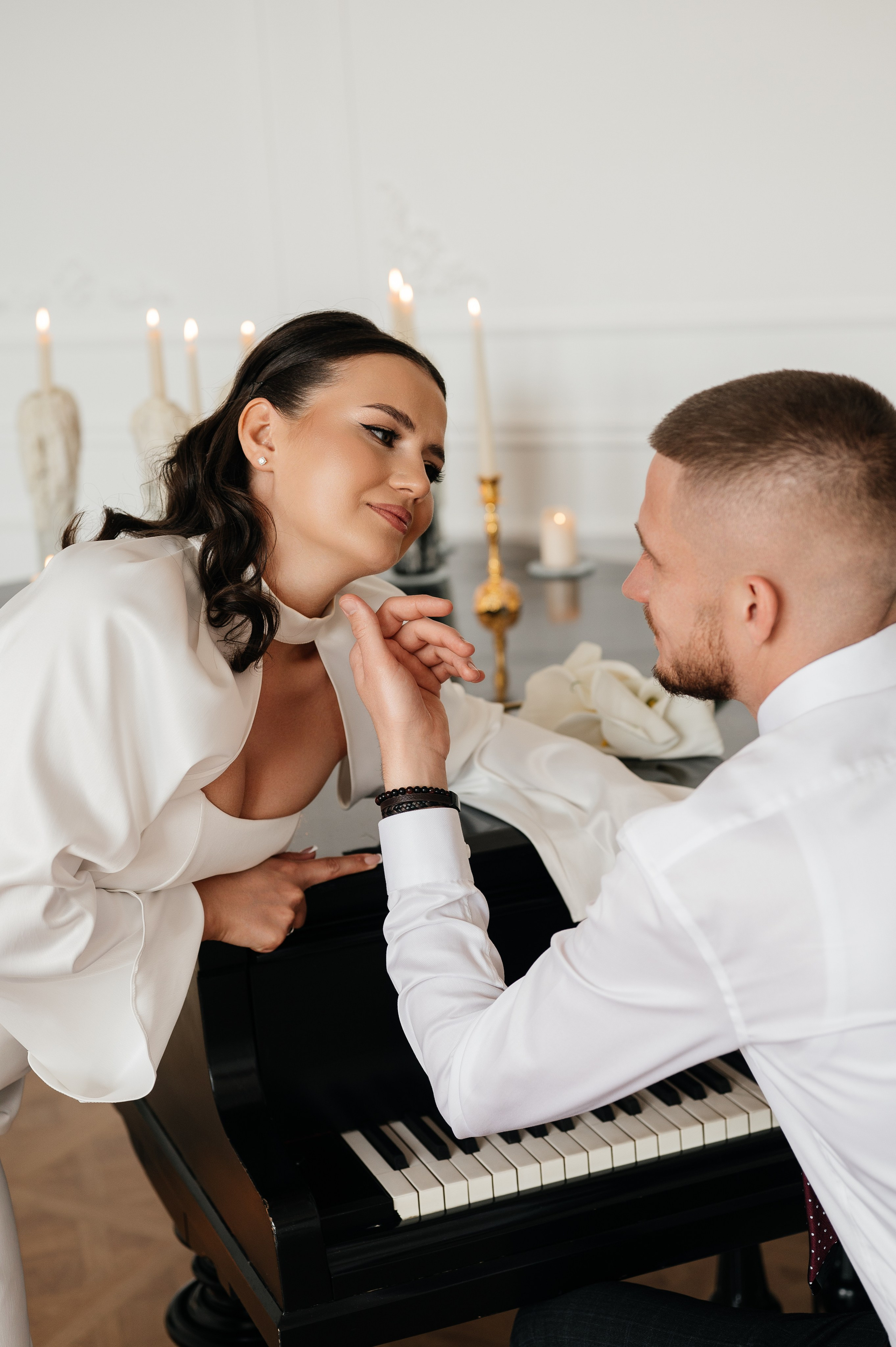 Свадебная фотосессия в студии. Свадебный и семейный фотограф в Краснодаре Алина Мельник