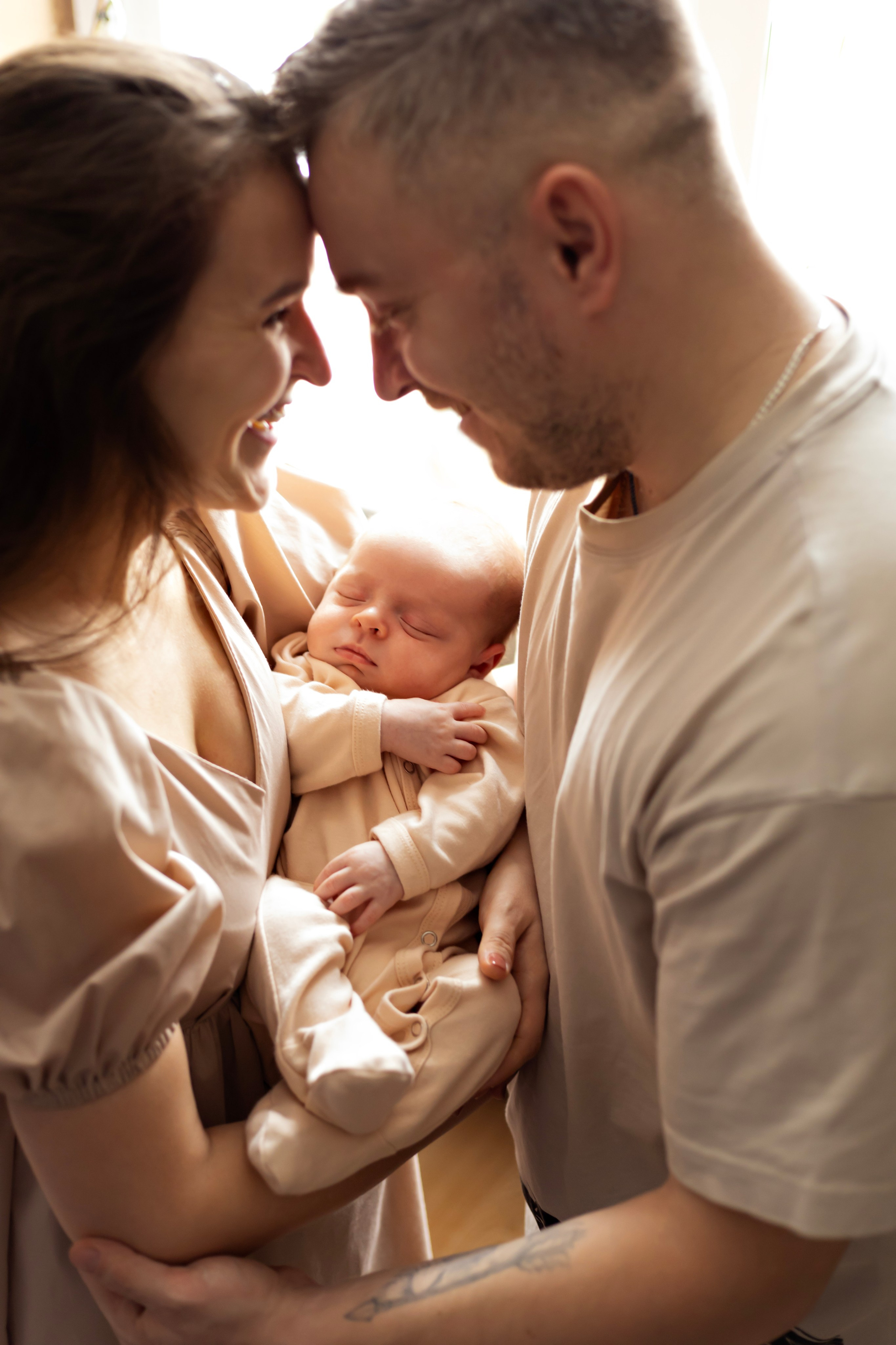 Фотосессия новорожденноых лайфстайл. Фотограф новорожденных в Ижевске Анастасия Преснякова