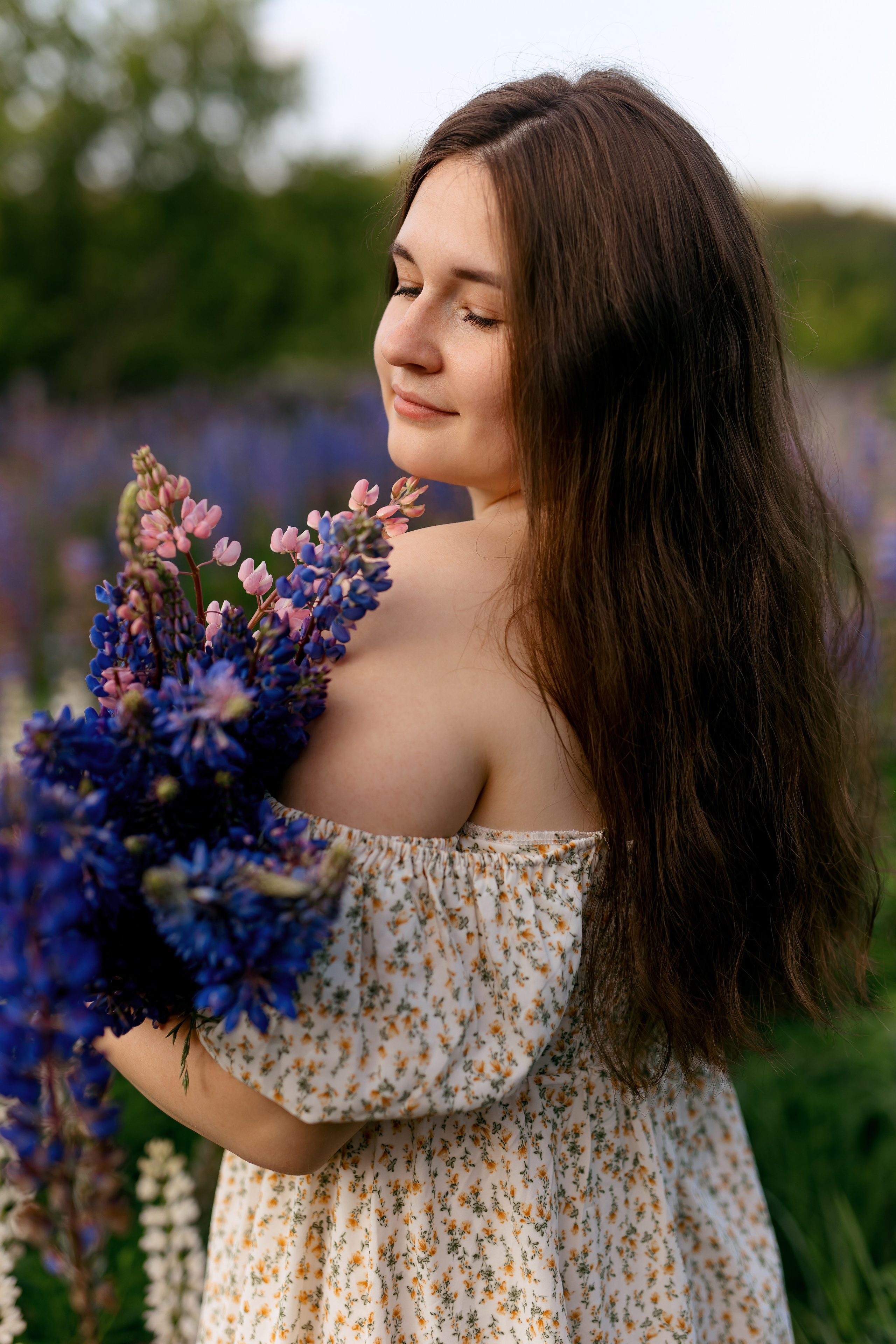 В люпинах. Свадебный и семейный фотограф в Туле и области Маша Костина