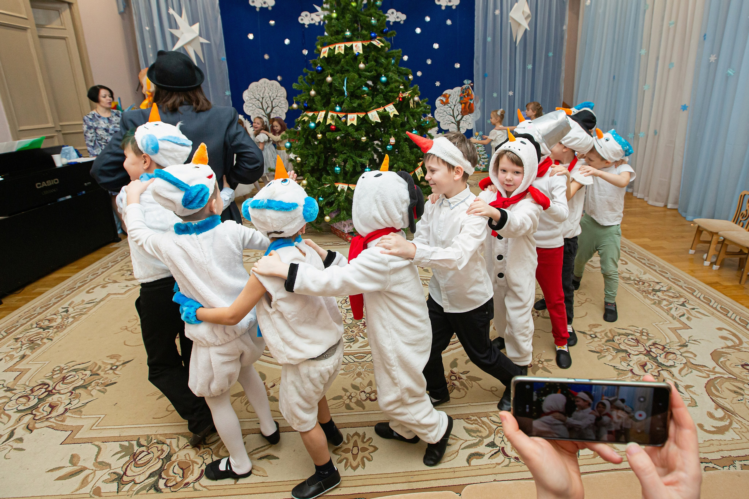 Новый год в детском саду. Свадебный, семейный, детский фотограф в Санкт-Петербурге