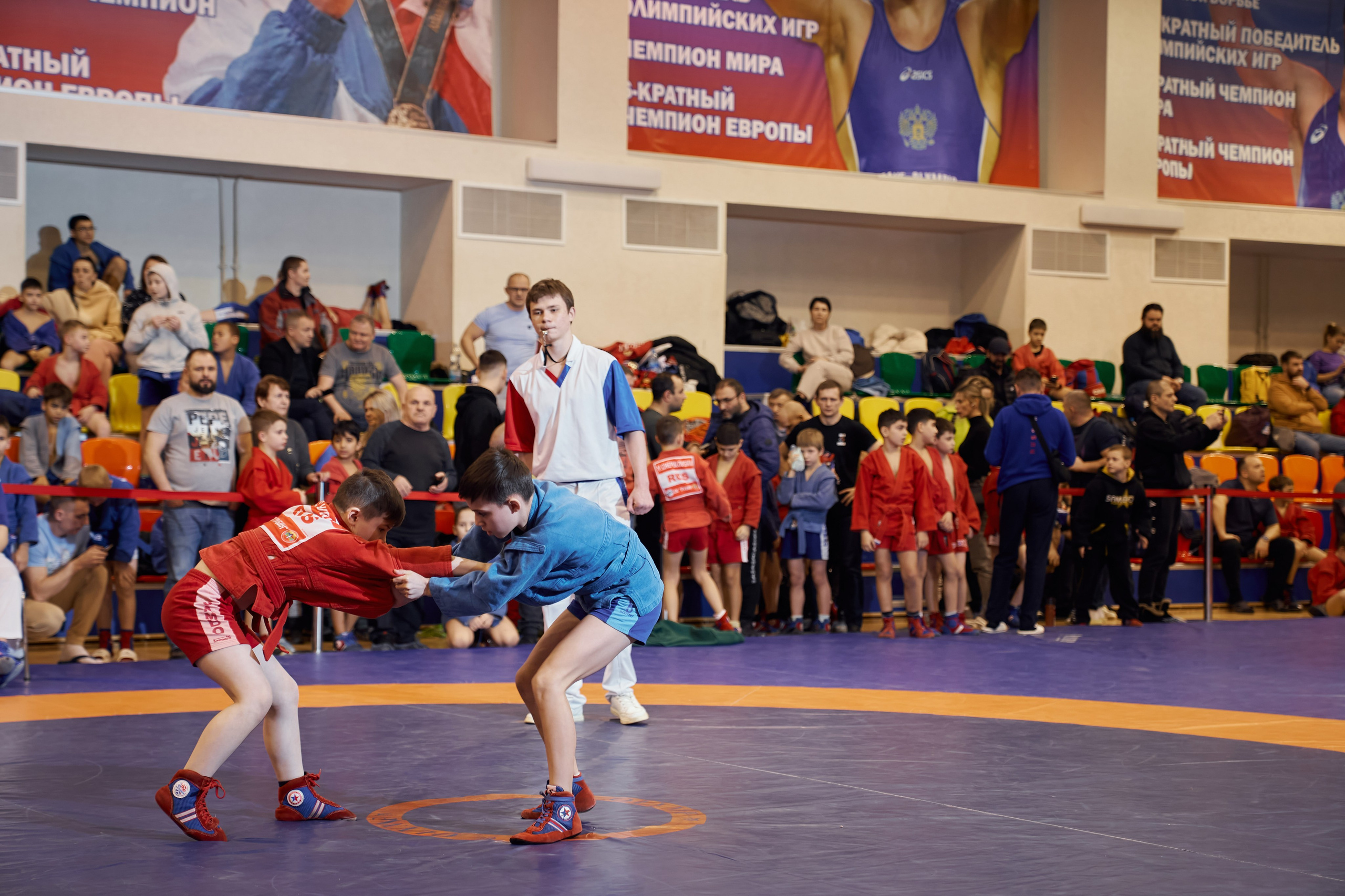 Чемпионат по самбо в Мытищах среди юношей — 2025 год