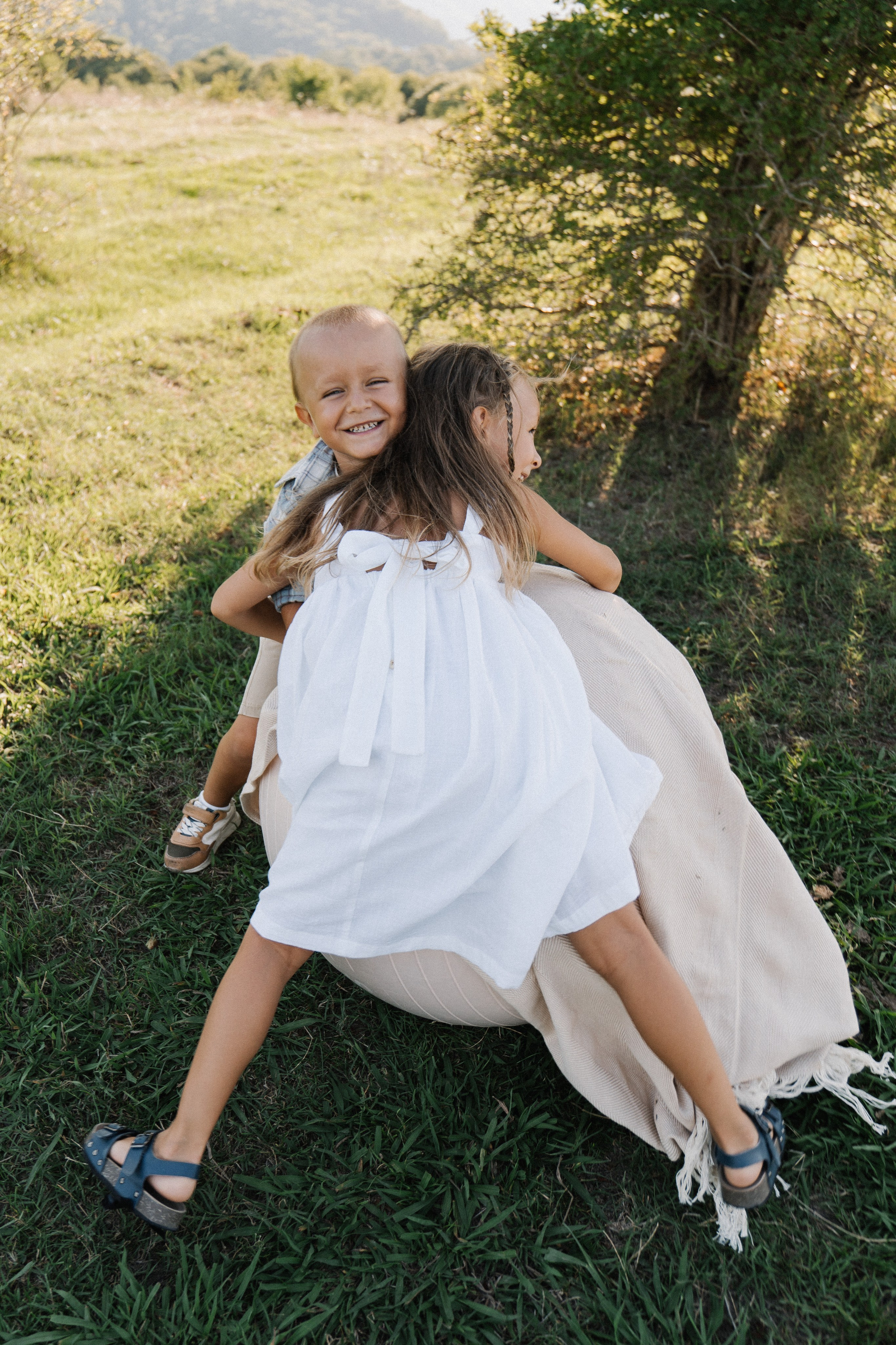 Настя, Коля, Полина и Тим. Ольга Антипова — фотограф