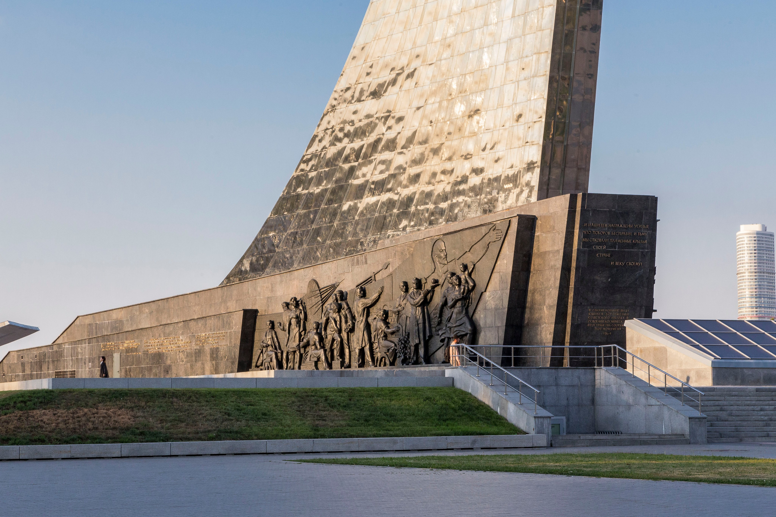 Монумент Покорителям космоса. Проект фотографа Александра Высокина — «Фотоархитектоника»