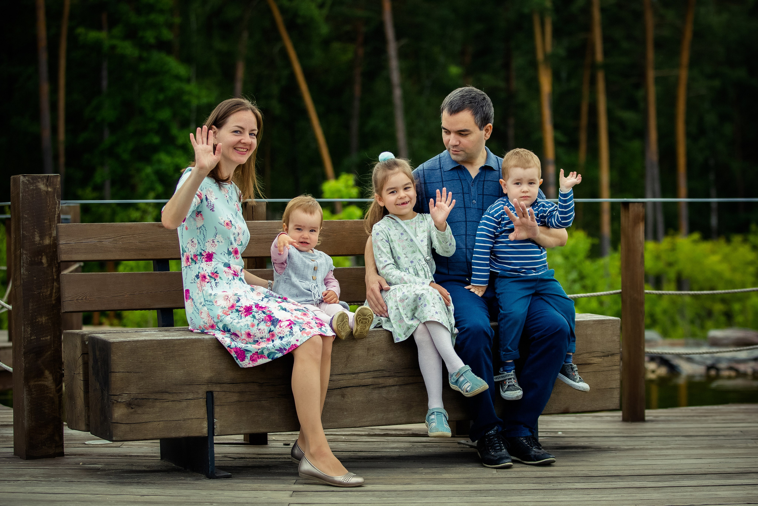 Мария Александр и их дети. Свадебный и семейный фотограф в Москве и Подмосковье Лариса Козлова