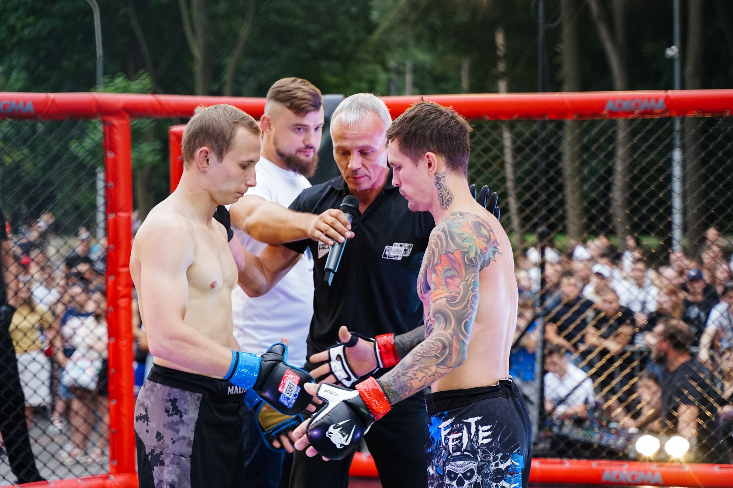 Вечер боев в ЦПКиО. Фотограф Надежда Погребняк | Рязань | Москва