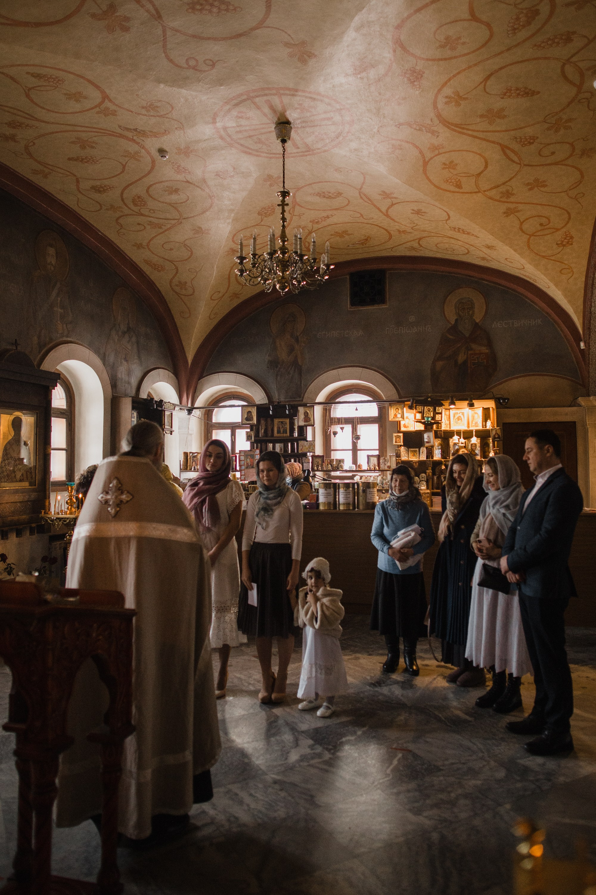 Крещение. Репортажный и свадебный фотограф в Москве Лена Таращенко