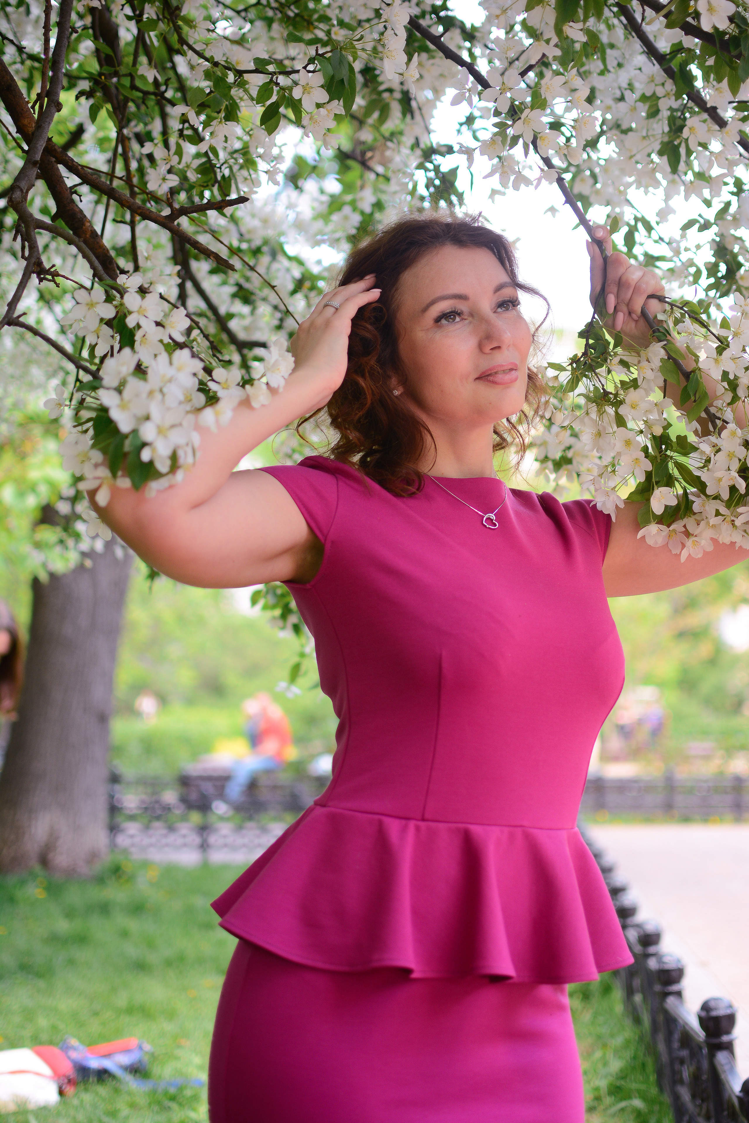 Фотосессия в цветах. Семейный фотограф