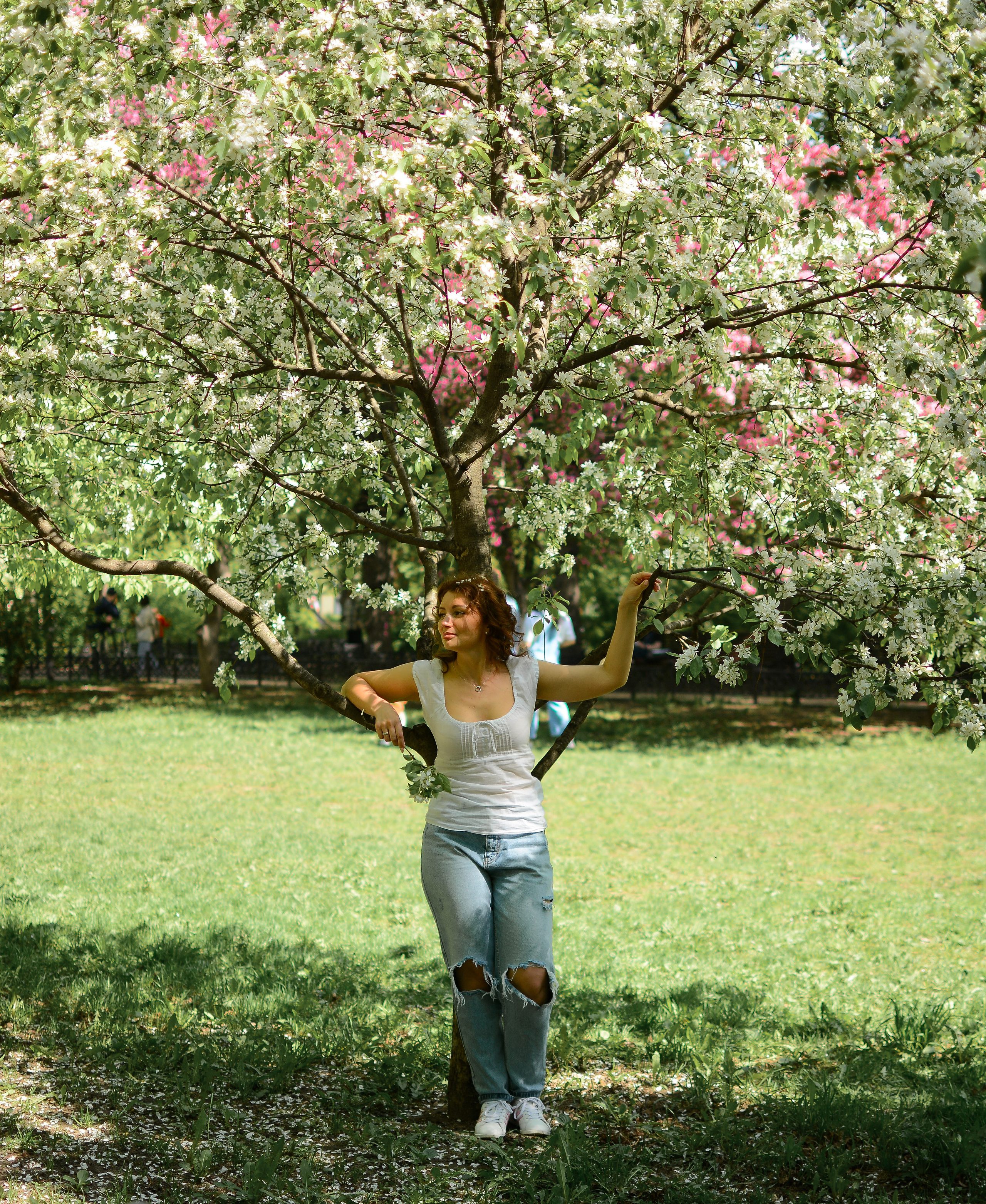 Фотосессия в цветах. Семейный фотограф