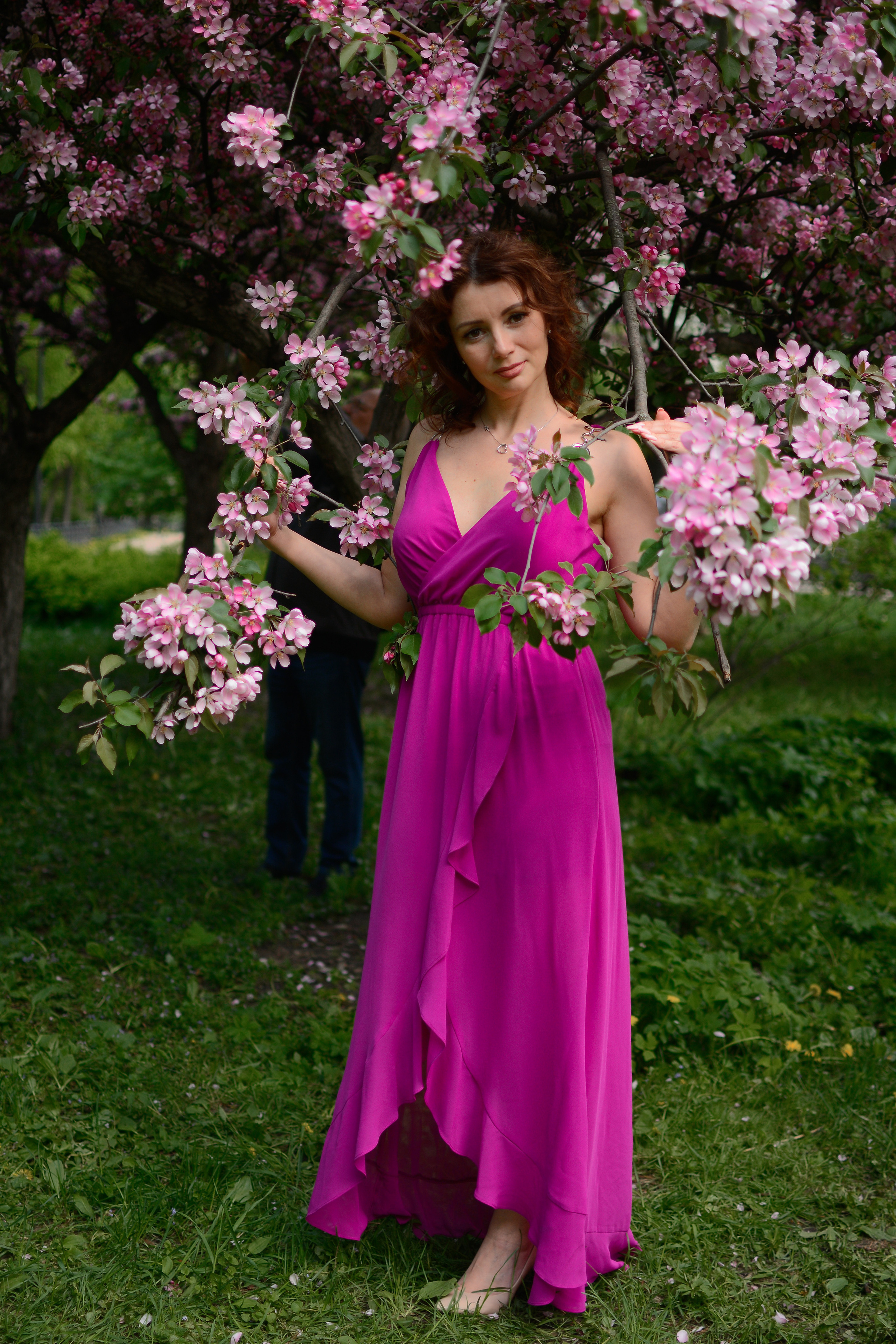 Фотосессия в цветах. Семейный фотограф