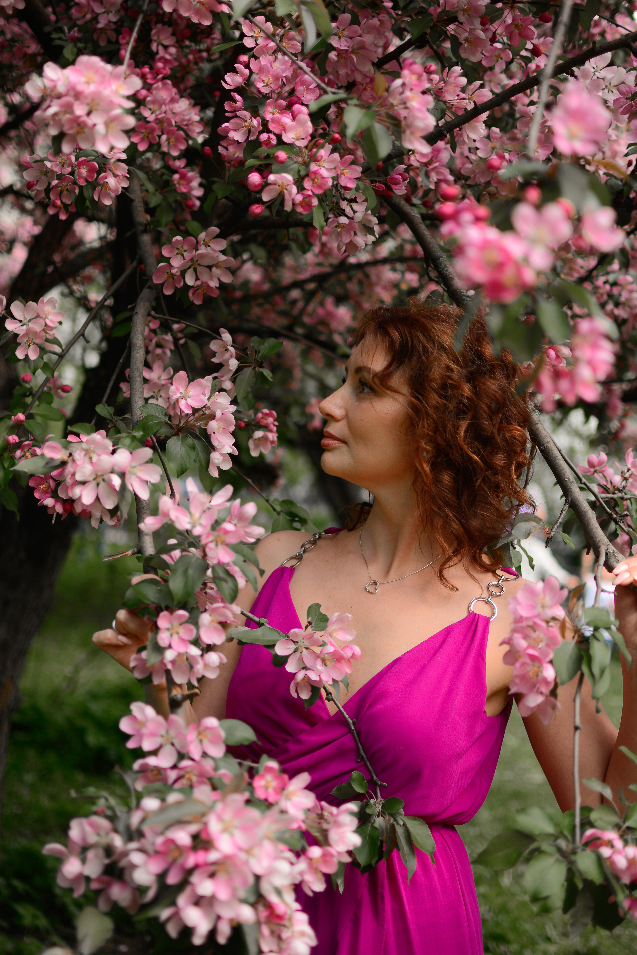 Фотосессия в цветах. Семейный фотограф