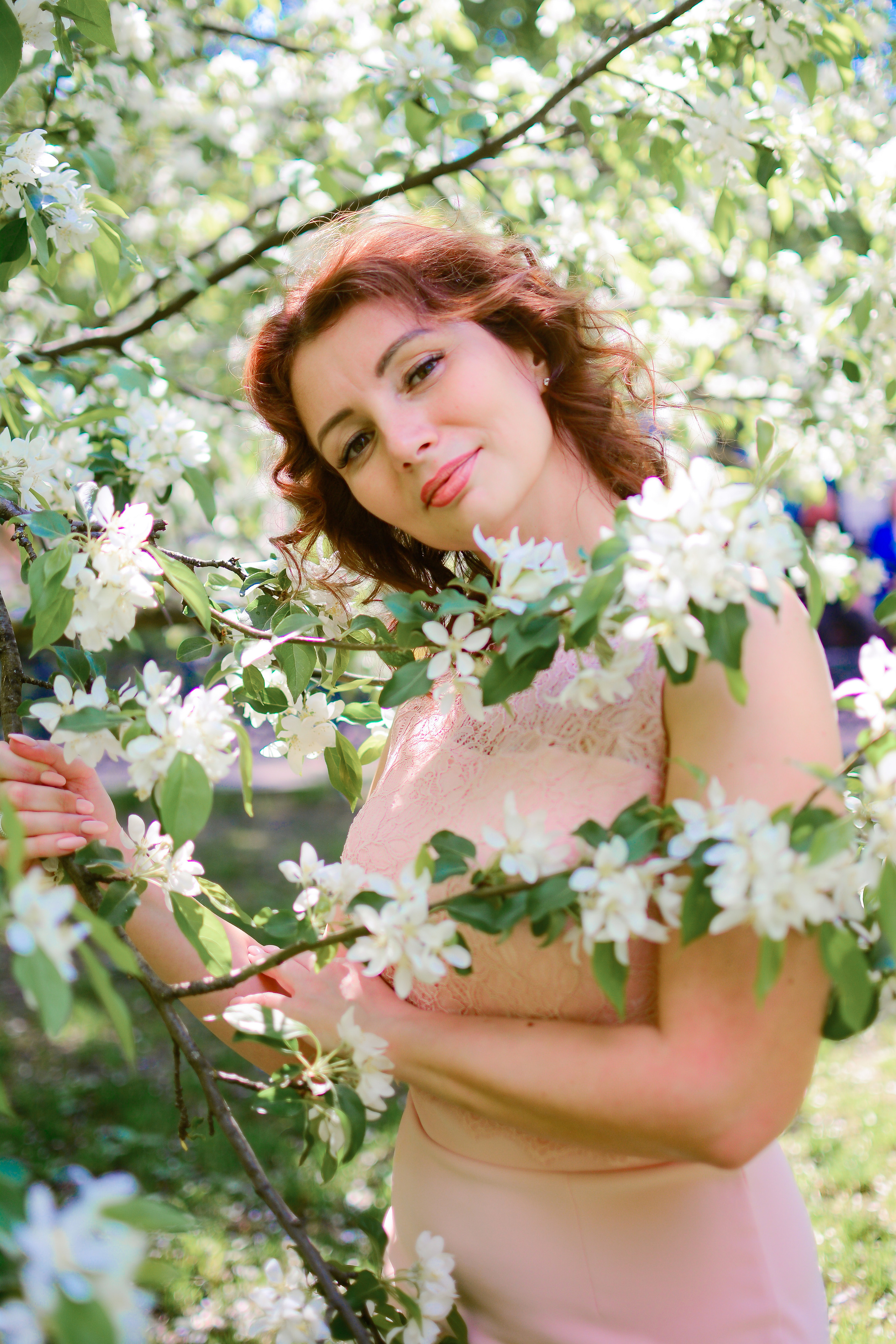 Фотосессия в цветах. Семейный фотограф