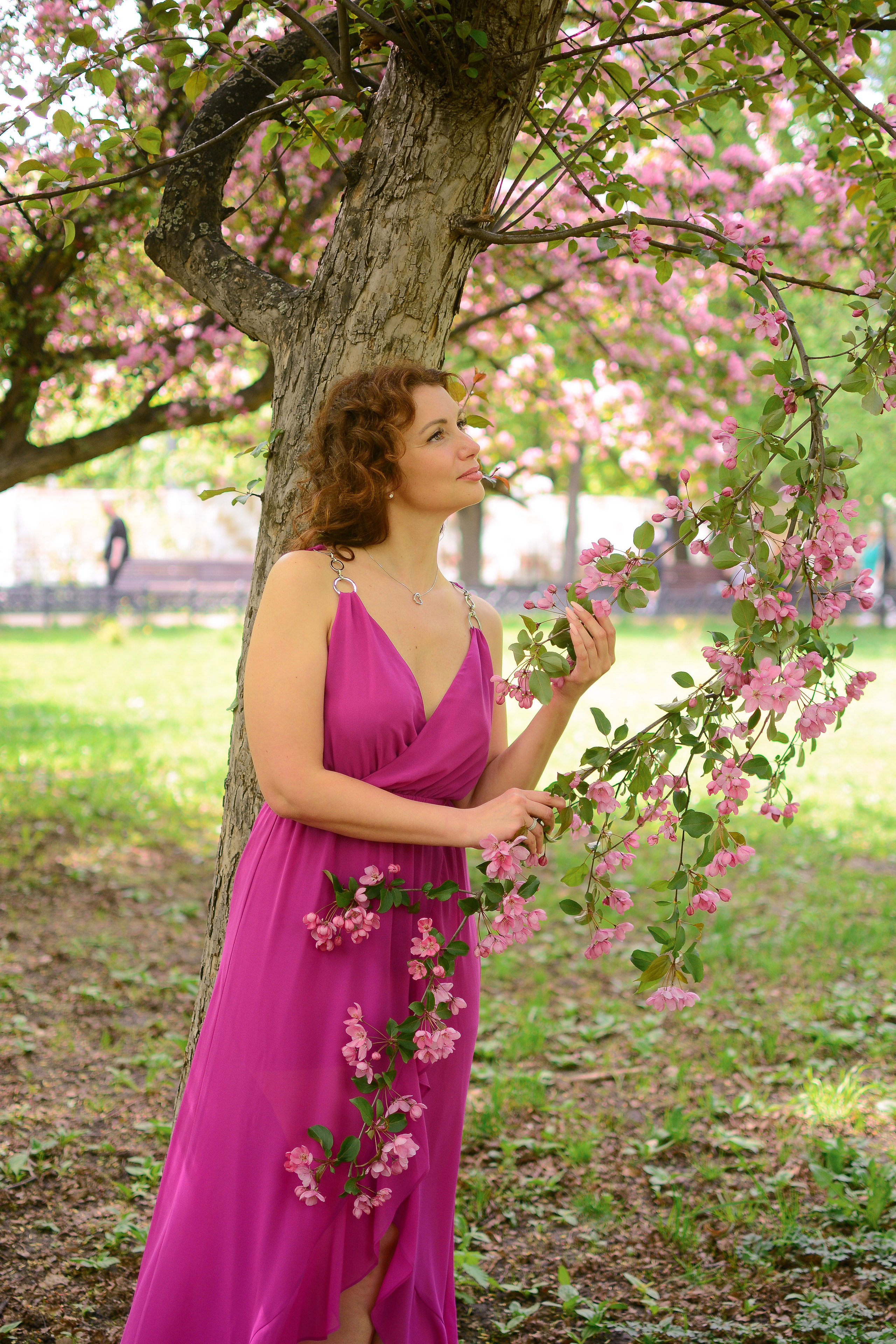 Фотосессия в цветах. Семейный фотограф